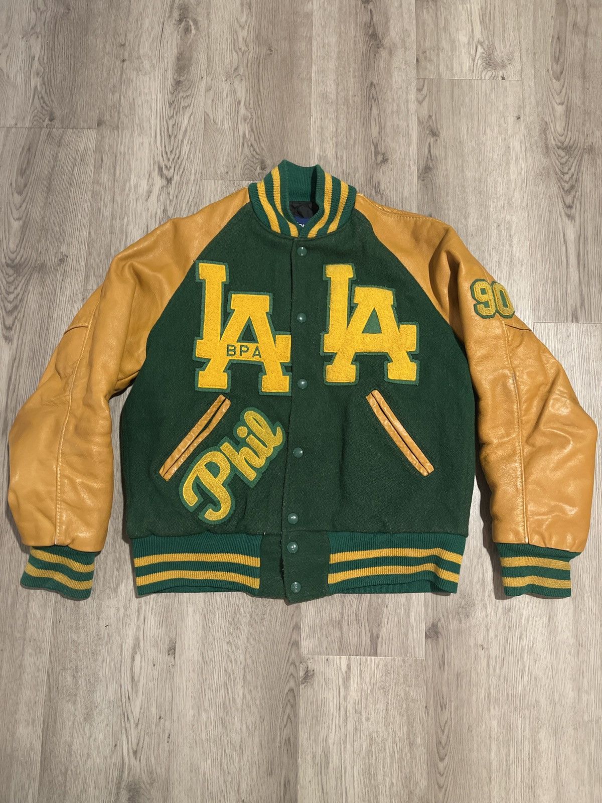 Vintage LA BPA Letterman Jacket