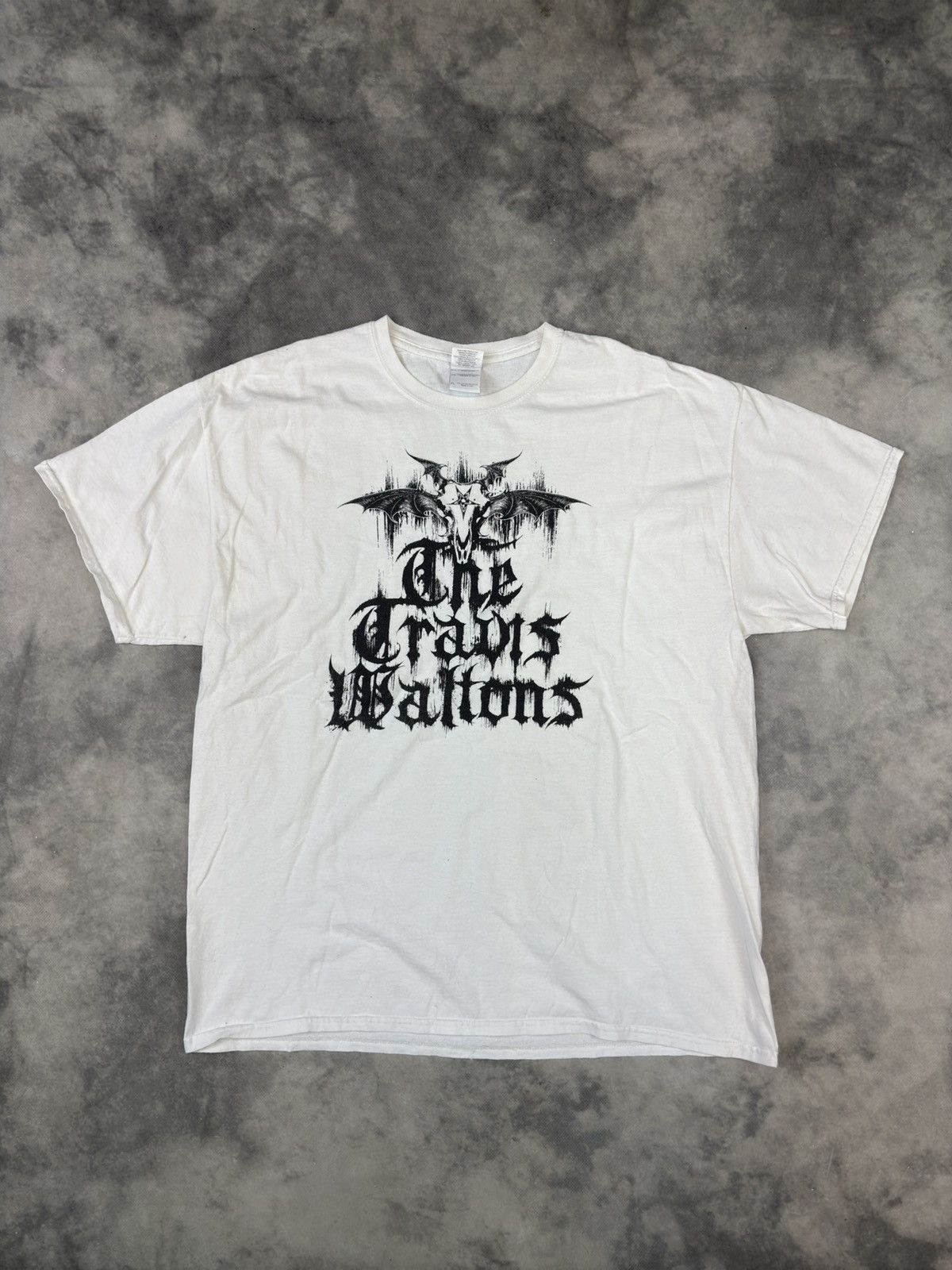 Band Tees × Vintage Vintage The Travis Waltons Opium Devil Metal Rock t shirt Size US XL / EU 56 / 4 - 1 Thumbnail