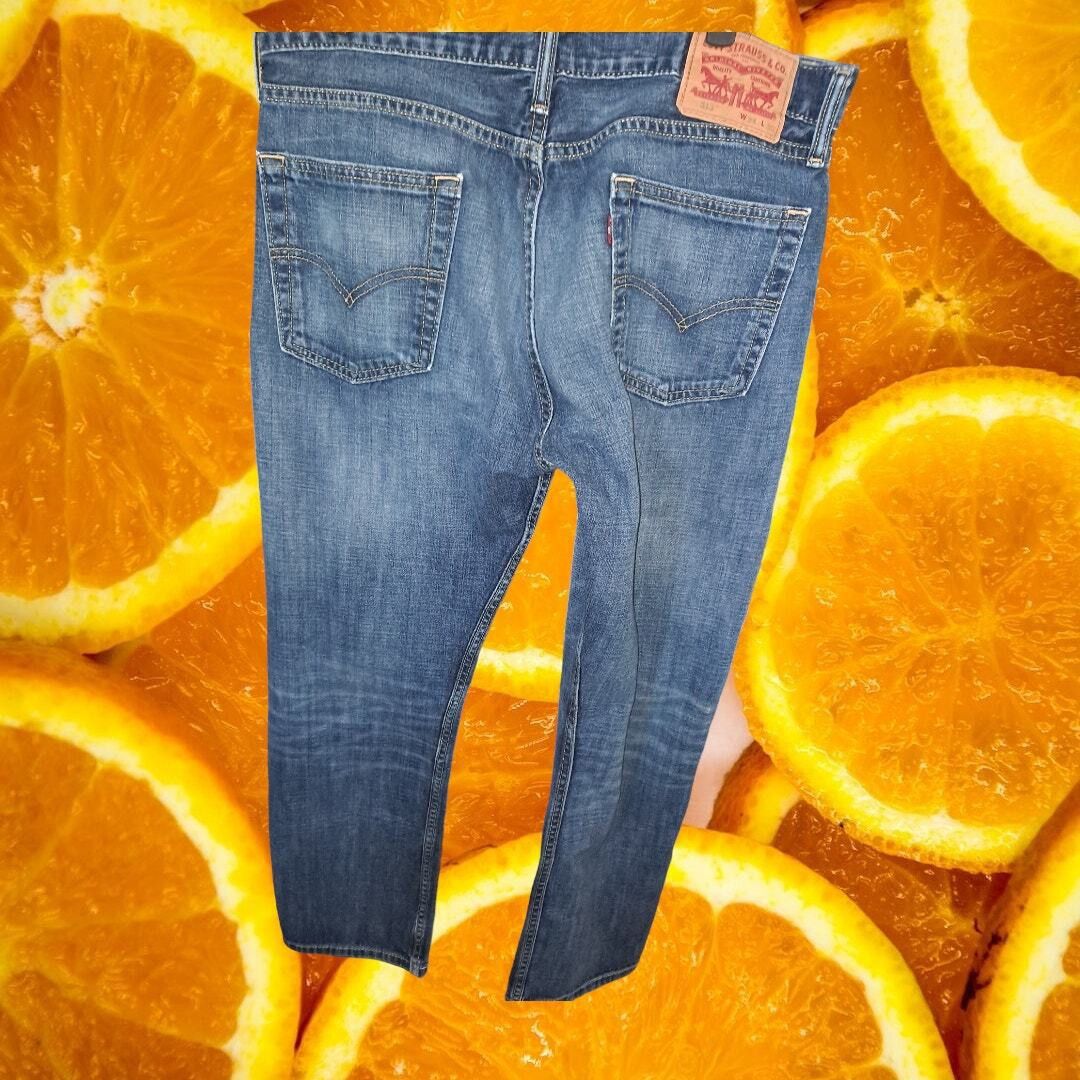 Levi's Levi's 513 Blue Straight Leg Jeans Size 34x30 Size US 34 / EU 50 - 5 Thumbnail