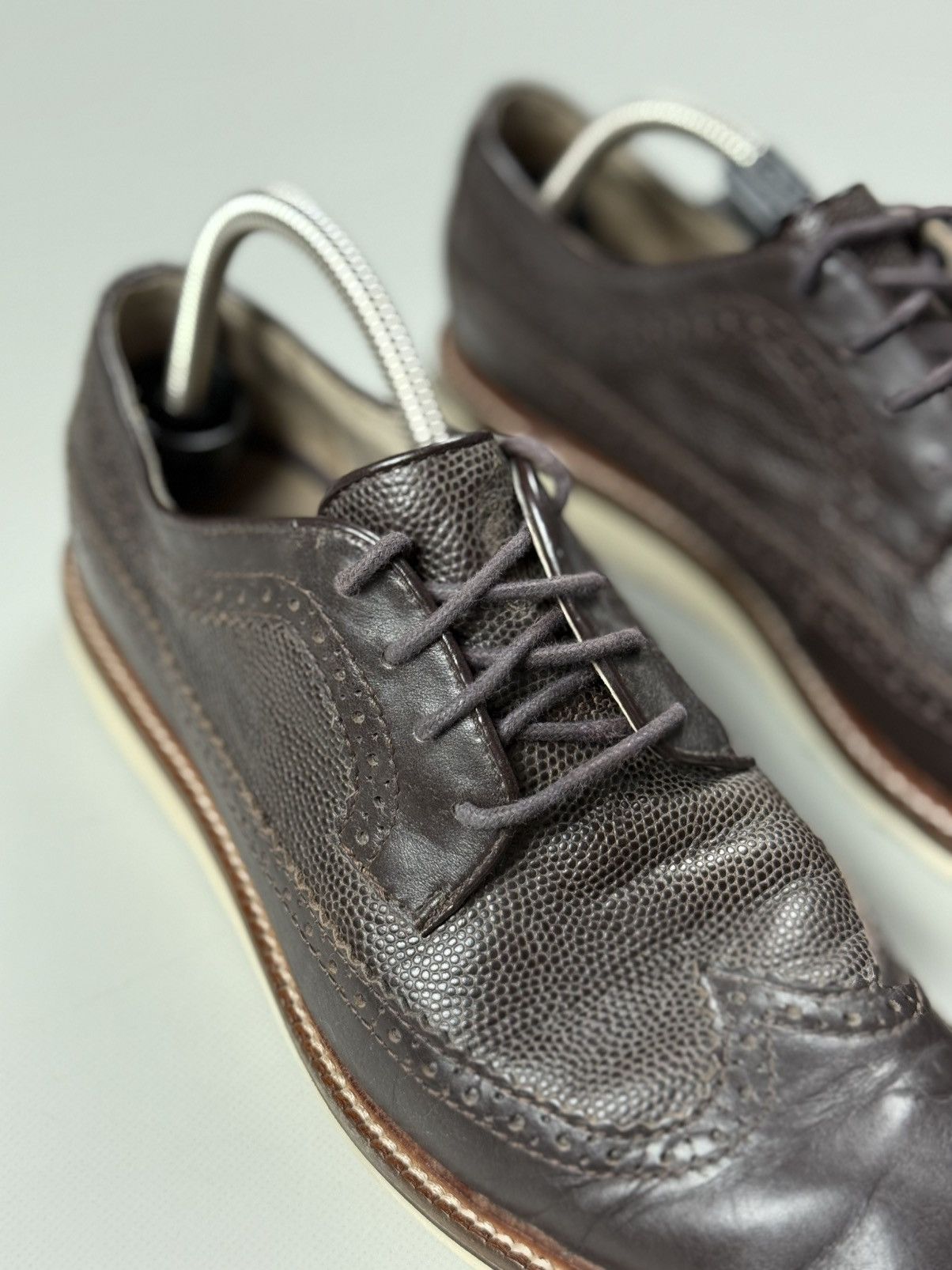 Polo Ralph Lauren Polo Ralph Lauren Men’s Oxford Leather Formal Shoes Size US 10 / EU 43 - 4 Thumbnail