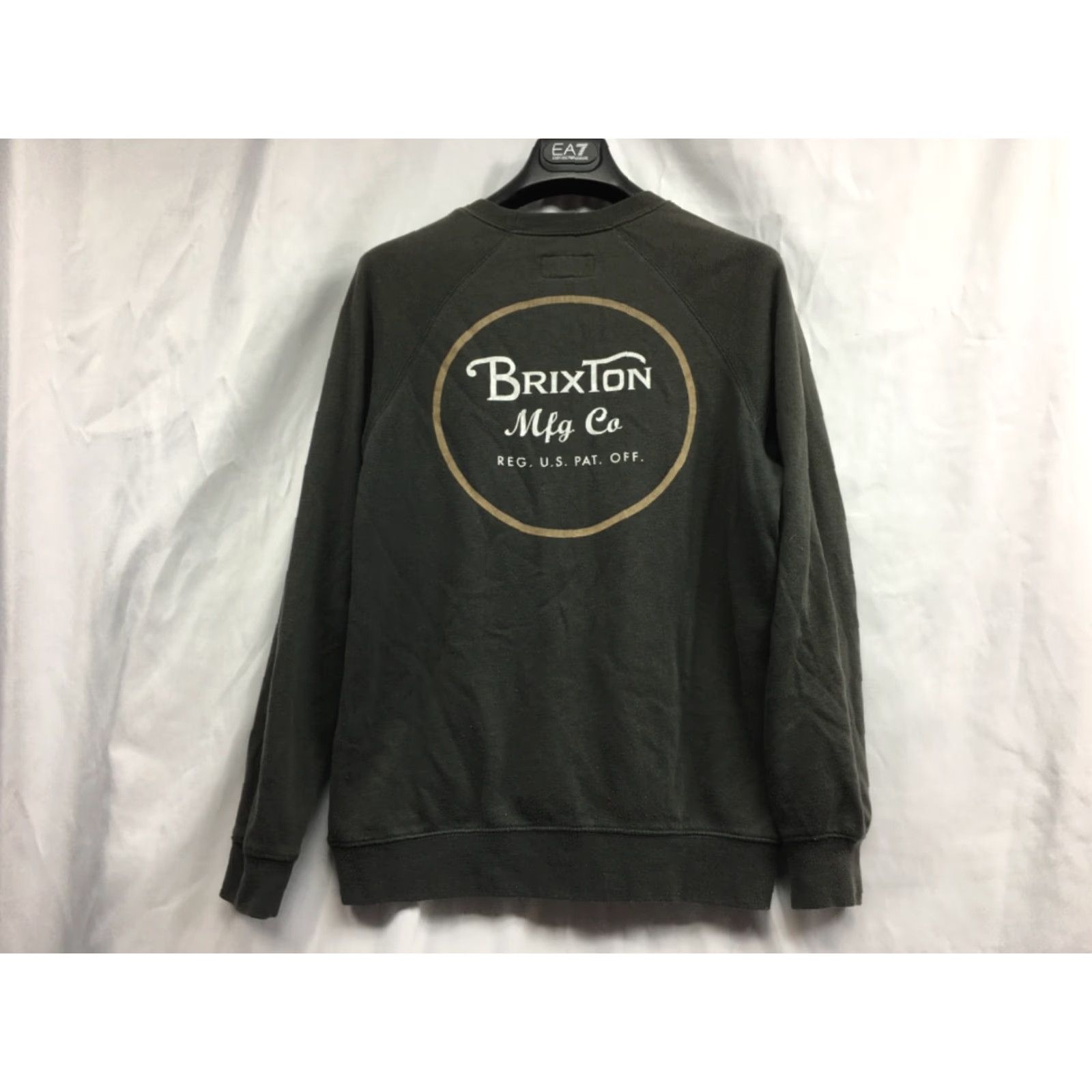 Brixton Brixton Crewneck Sweatshirt Pullover Graphic Print Men's Small Black SKATING Logo Brixton Certified Standard Vintage No Size US S / EU 44-46 / 1 - 5 Thumbnail