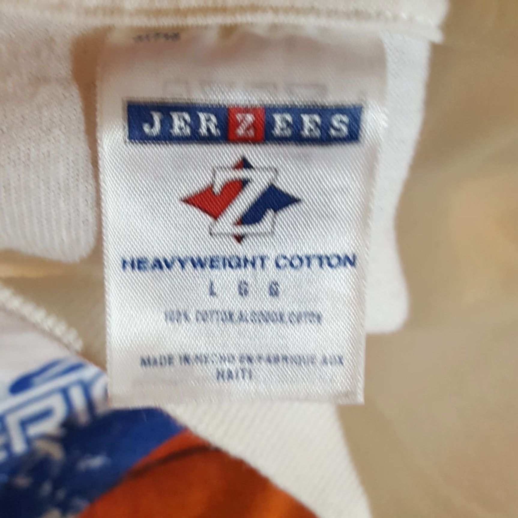 Jerzees Vintage NBA Retro T-Shirt Men Large Basketball USA 90s Y2K Sports Cotton Logo Size US L / EU 52-54 / 3 - 5 Thumbnail