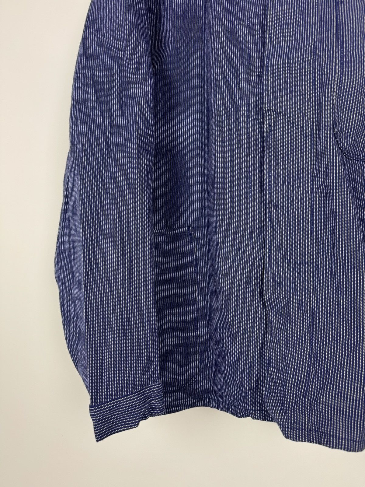 Vintage 1980’s Vintage Lutteurs Sanfor Work Blue Jacket Size US L / EU 52-54 / 3 - 9 Thumbnail