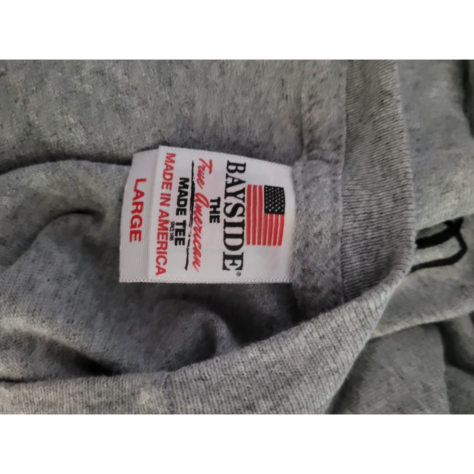 Vintage AFSCME Local 7 Toledo OH T Shirt Large Bayside 90% Cotton 10% Polyester Union Graphic Print Men Crew Neck Short Sleeve Gray/Bayside Regular L Size US L / EU 52-54 / 3 - 5 Thumbnail