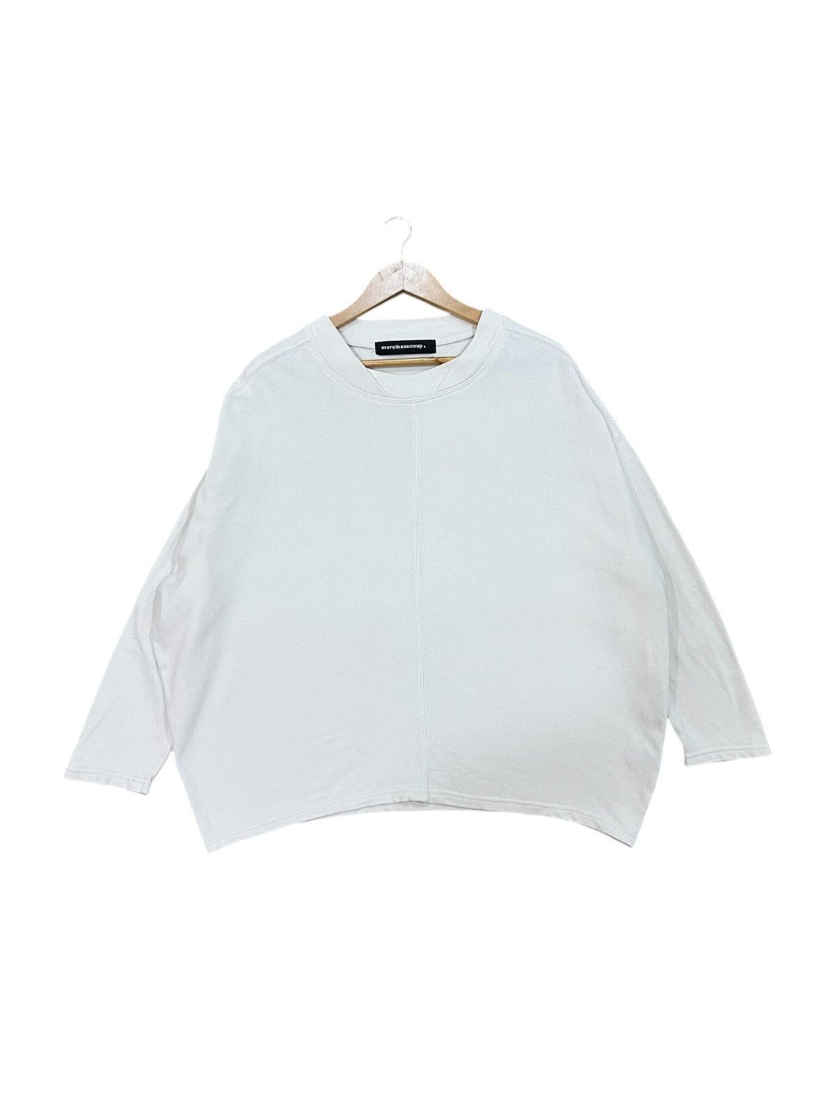 Issey Miyake × Japanese Brand × mercibeaucoup Mercibeaucoup Issey Miyake Japanese Oversize Sweatshirt Size US L / EU 52-54 / 3 - 1 Thumbnail