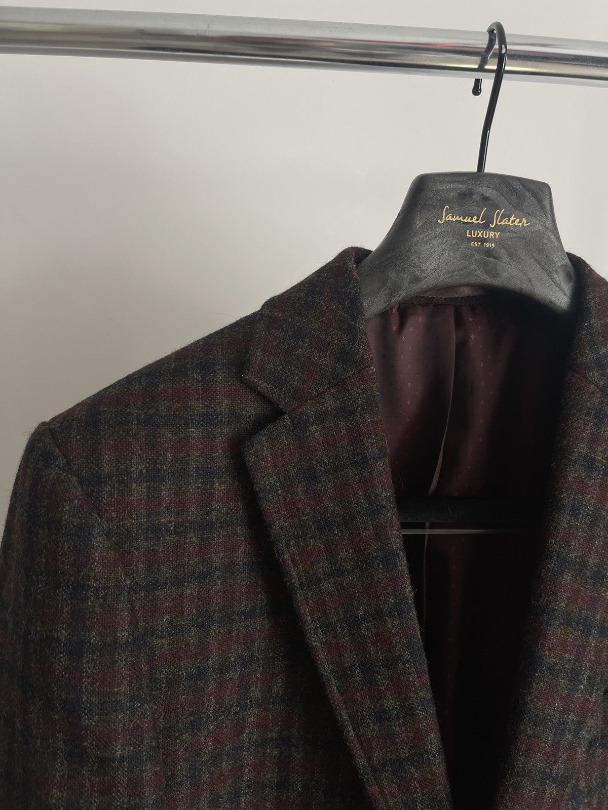Vintage 🔥BROOK TAVERNER vintage wool blazer coat classic jacket Size 38L - 2 Thumbnail