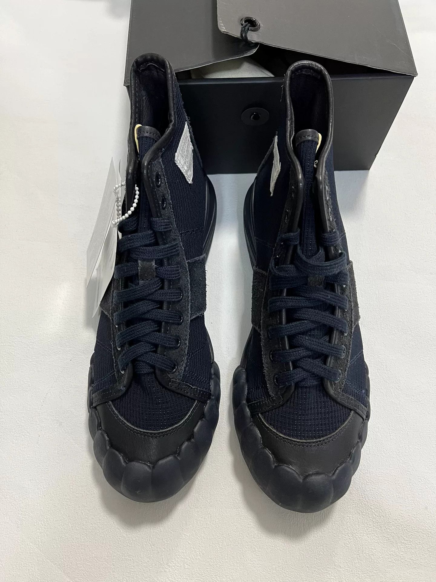 Visvim visvim lanier hi navy athletic sneakers Size US 9.5 / EU 42-43 - 1 Thumbnail