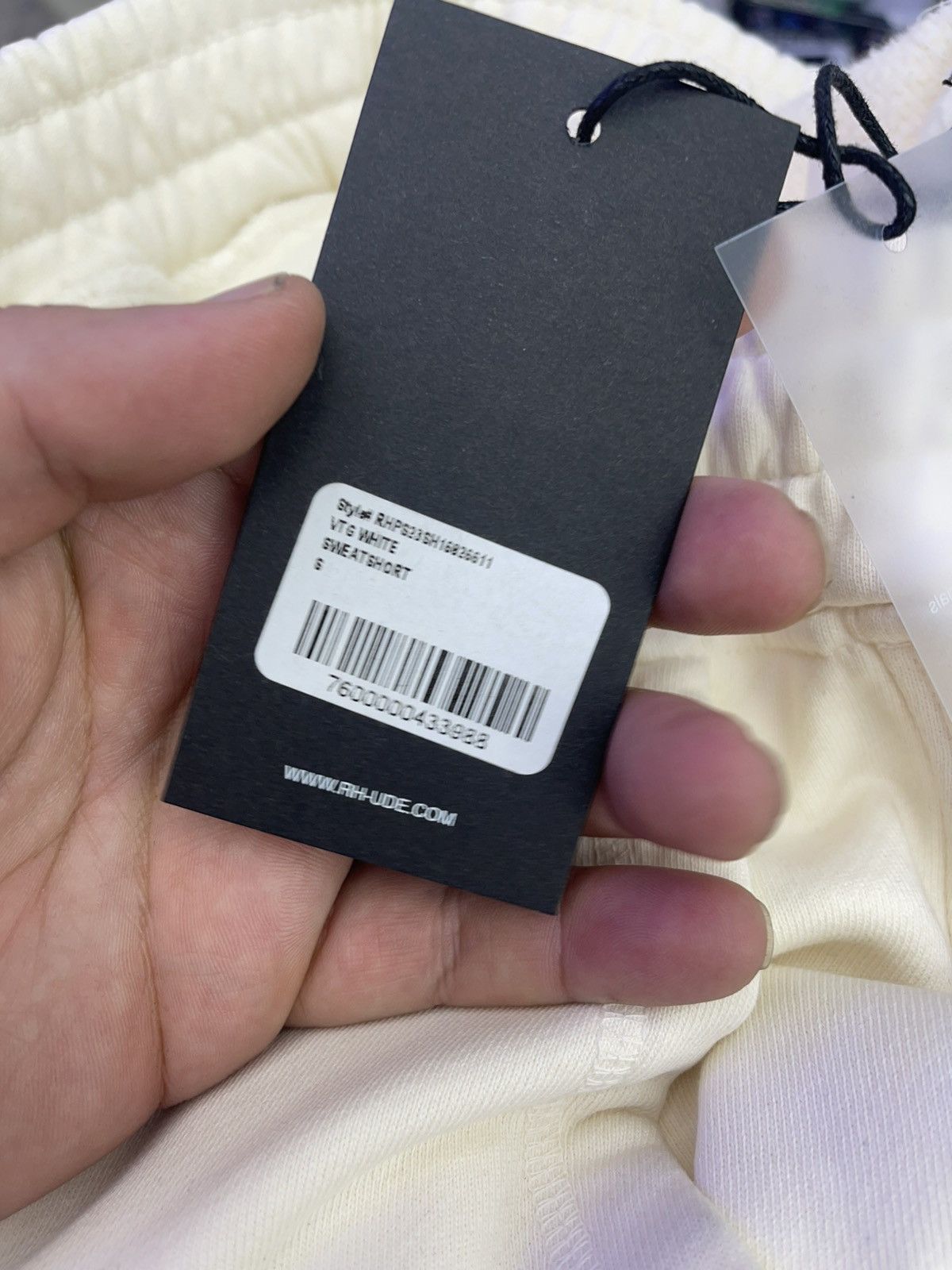 Rhude Rhude Shorts (white) Small logo Size US 28 / EU 44 - 6 Thumbnail