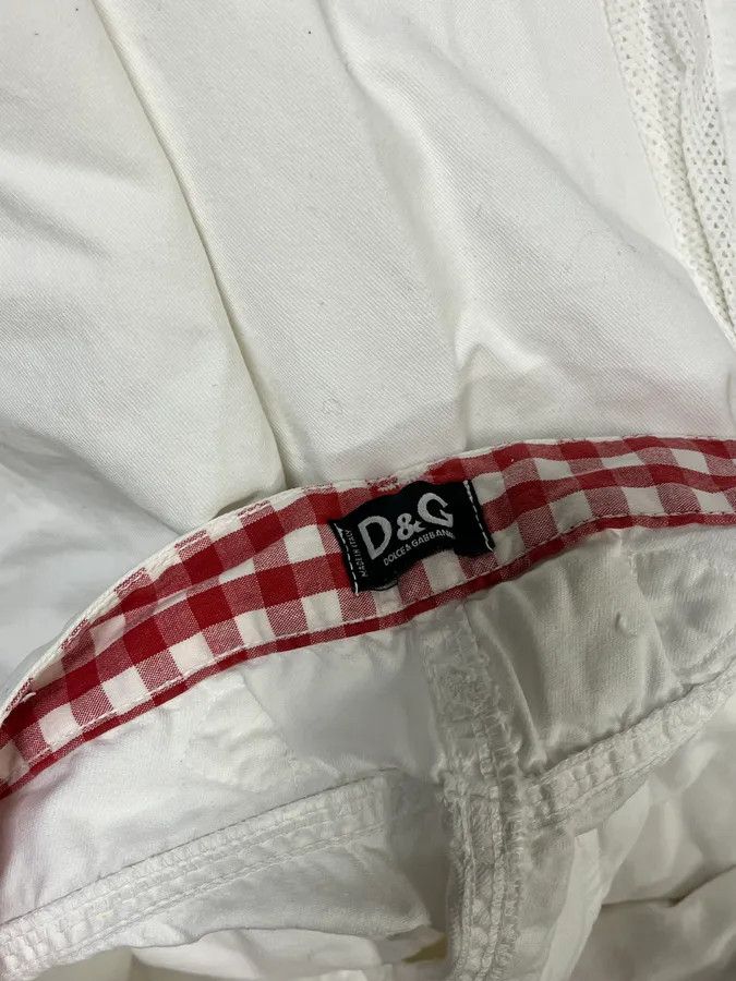 Dolce & Gabbana SS2003 Dolce & Gabbana White Multi Pockets Cargo Pants Size US 34 / EU 50 - 10 Thumbnail
