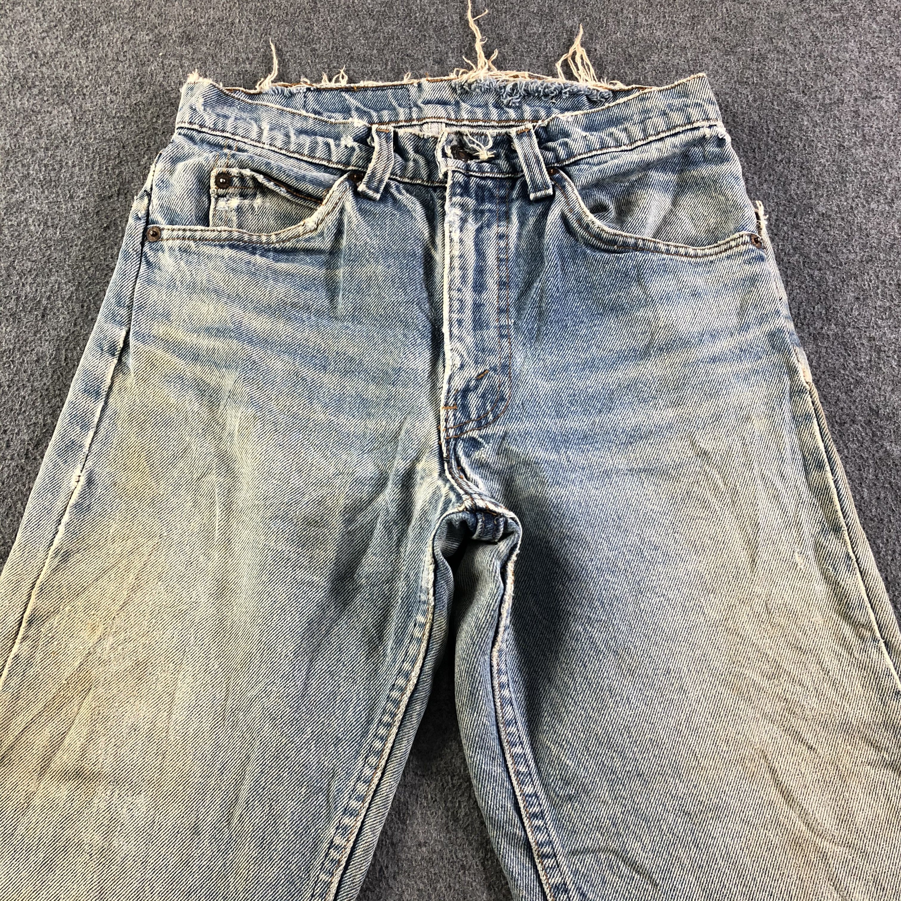 Levi's Vintage 90s Light Wash Levis Jeans-J4092 Size US 28 / EU 44 - 3 Thumbnail