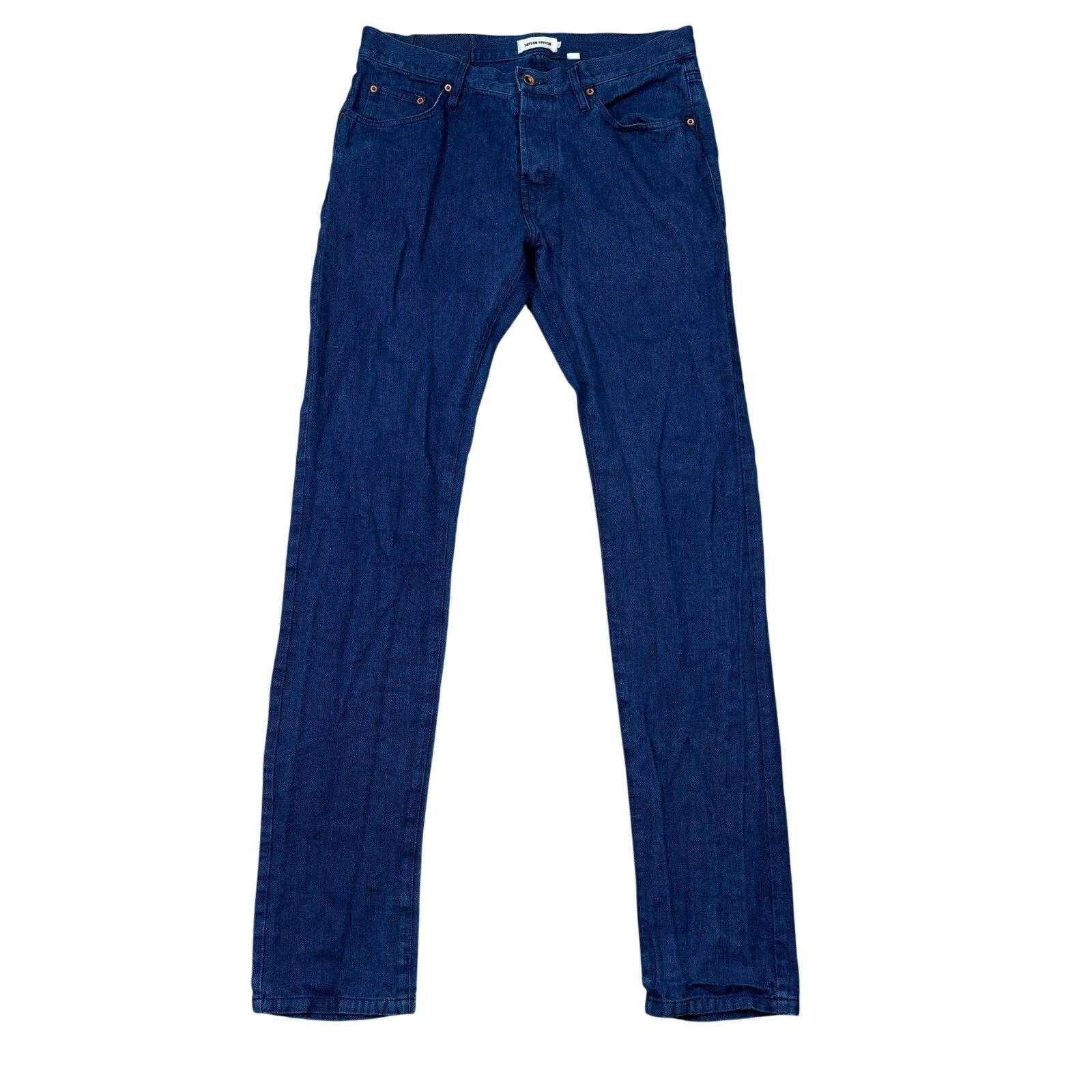 Taylor Stitch Taylor Stitch Hemp Organic Cotton Slim Jeans Men's 33x35 Size US 33 - 1 Thumbnail