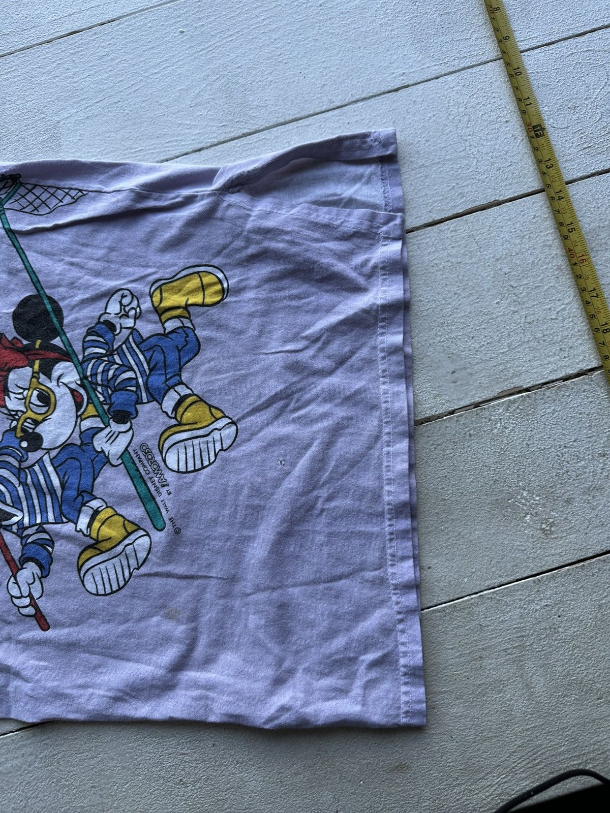 Disney 90s🚨RARE WALD DISNEY MICKEY MOUSE BIG LOGO MADE IN ITALY Size S / US 4 / IT 40 - 3 Thumbnail
