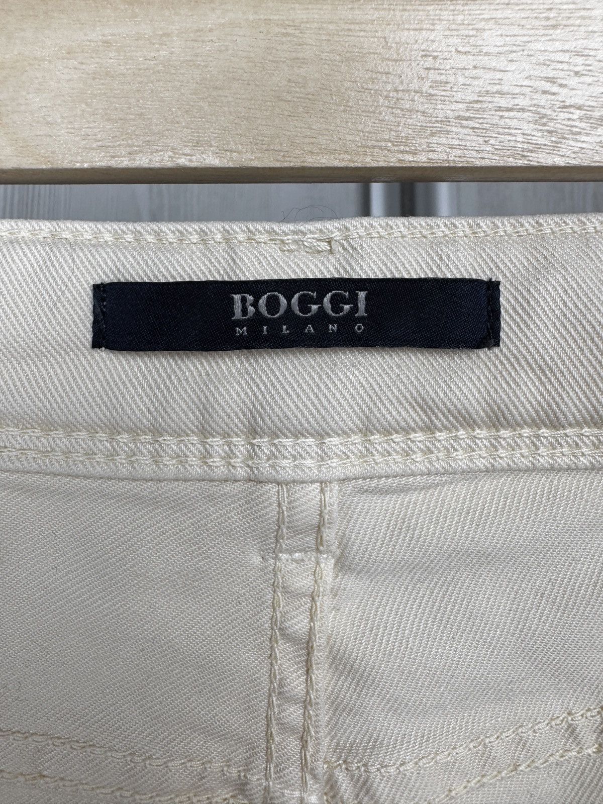 Boggi Boggi Milano Claude Creamy Beige Denim Jeans Chino Pants 34 Size US 34 / EU 50 - 11 Thumbnail