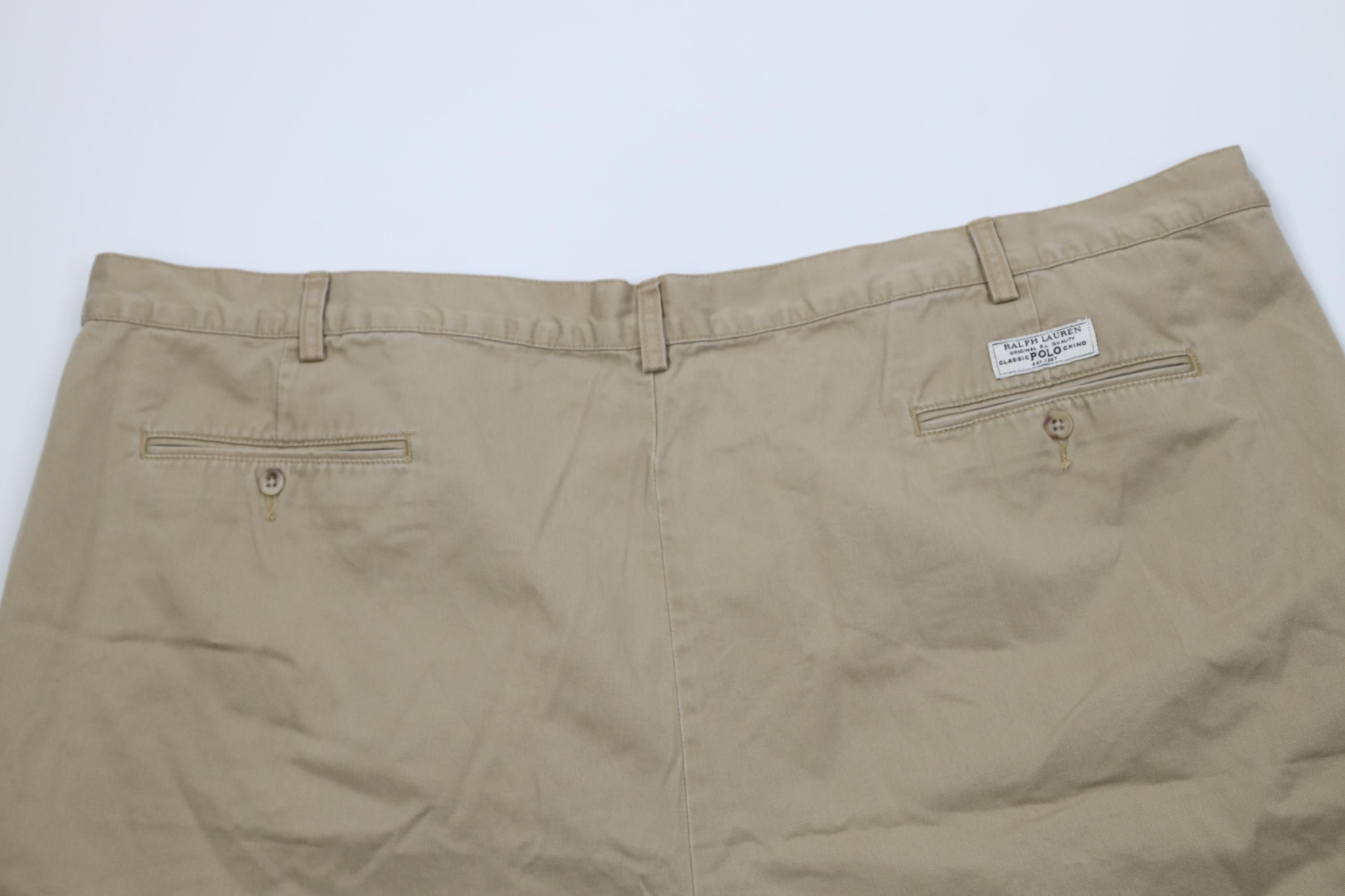 Polo Ralph Lauren Vintage 90s Ralph Lauren Above Knee Chino Shorts Cotton Size US 44 / EU 60 - 9 Thumbnail