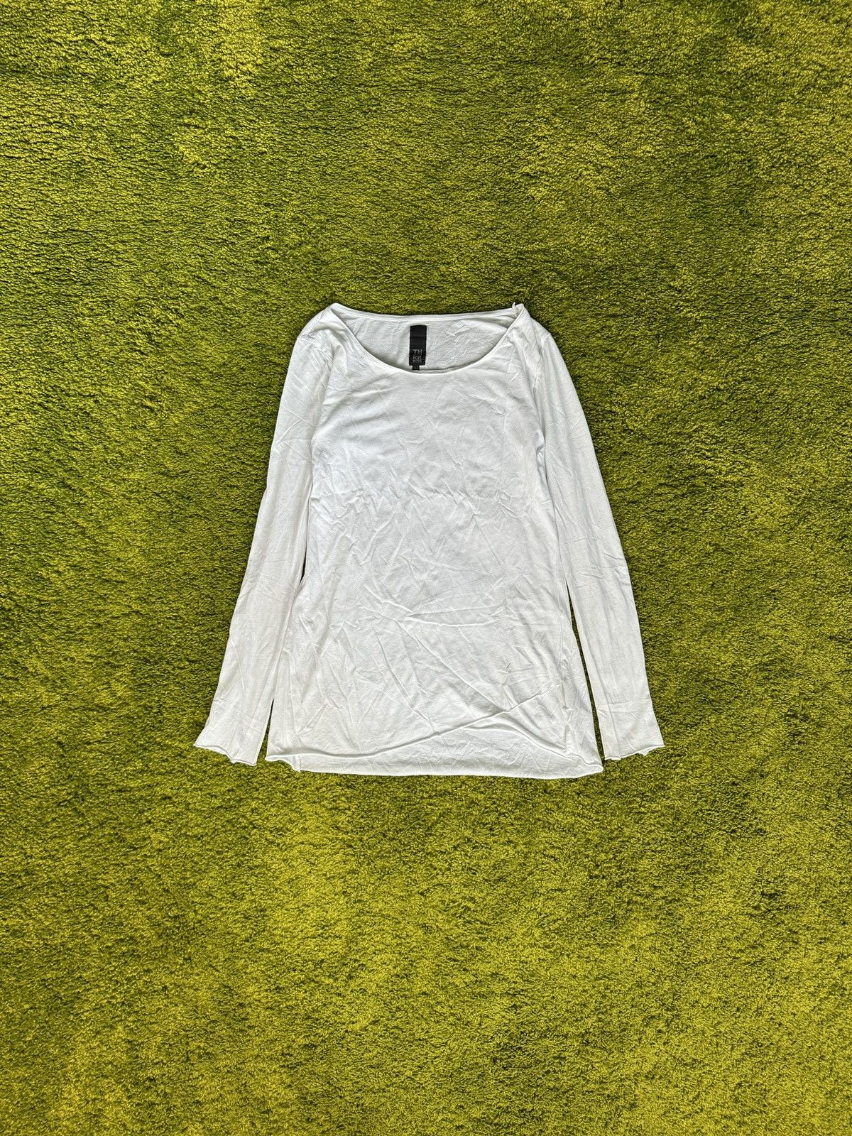 Designer × Thom Krom Thom Krom Avant garde minimalist white longsleeve Size L / US 10 / IT 46 - 1 Thumbnail