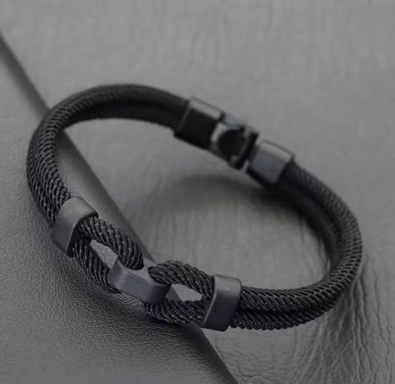 Jewelry Double Thread Rope Bracelet Size ONE SIZE - 1 Thumbnail
