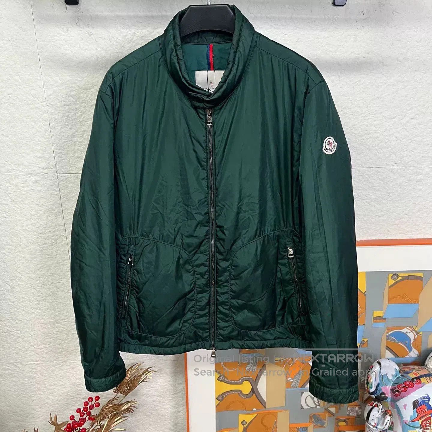 Moncler Moncler Arm Sleeve Logo Down Jacket. Size US XL / EU 56 / 4 - 1 Thumbnail