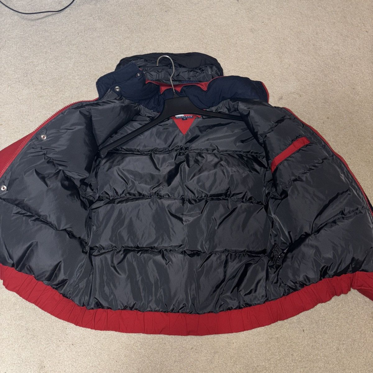 Tommy Hilfiger TOMMY HILFIGER Flag Patch Puffer Sailing Jacket Red SZ Small Size US S / EU 44-46 / 1 - 8 Thumbnail