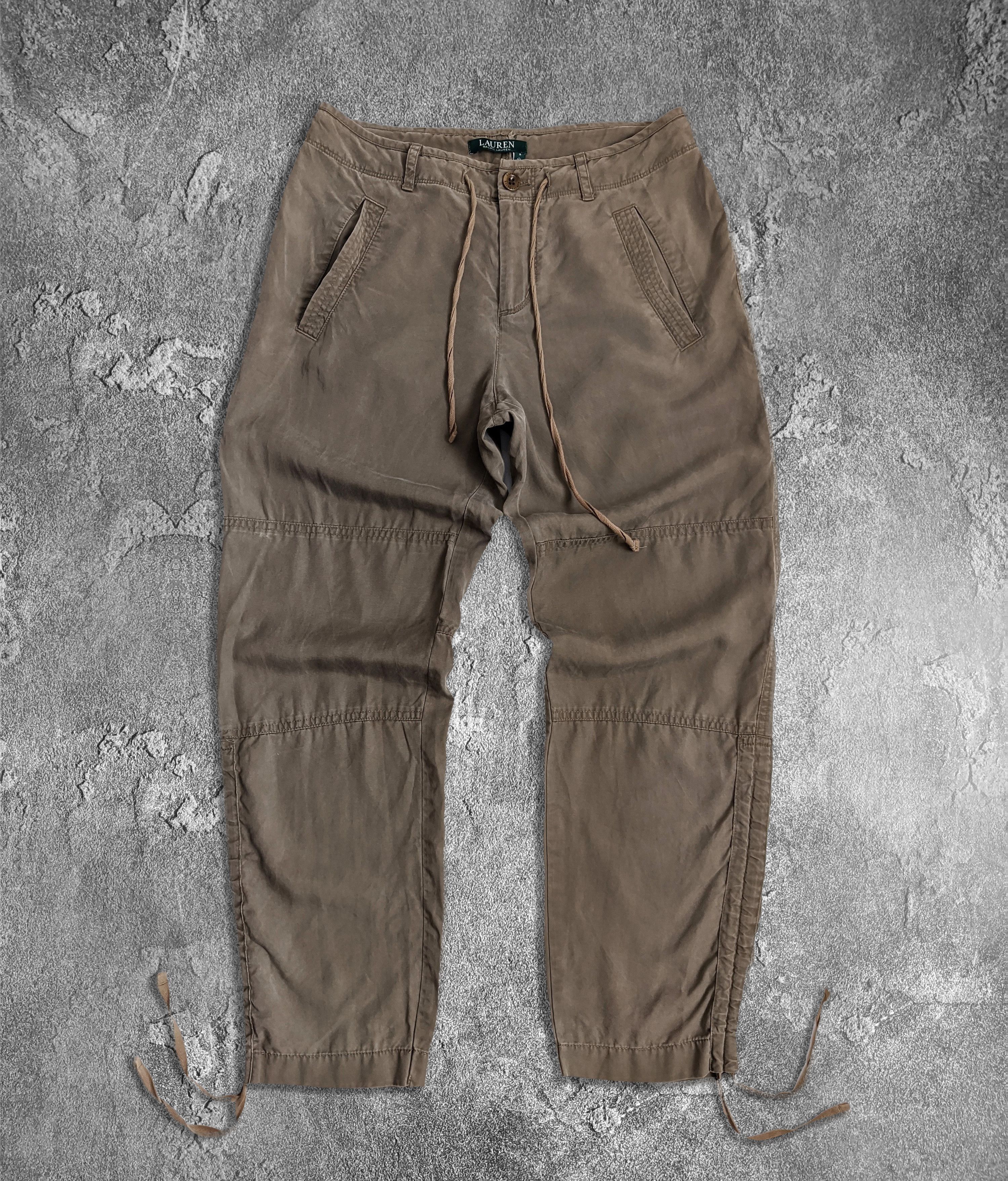 Polo Ralph Lauren Polo Ralph Lauren pants viscose brown Size 28" / US 6 / IT 42 - 1 Thumbnail