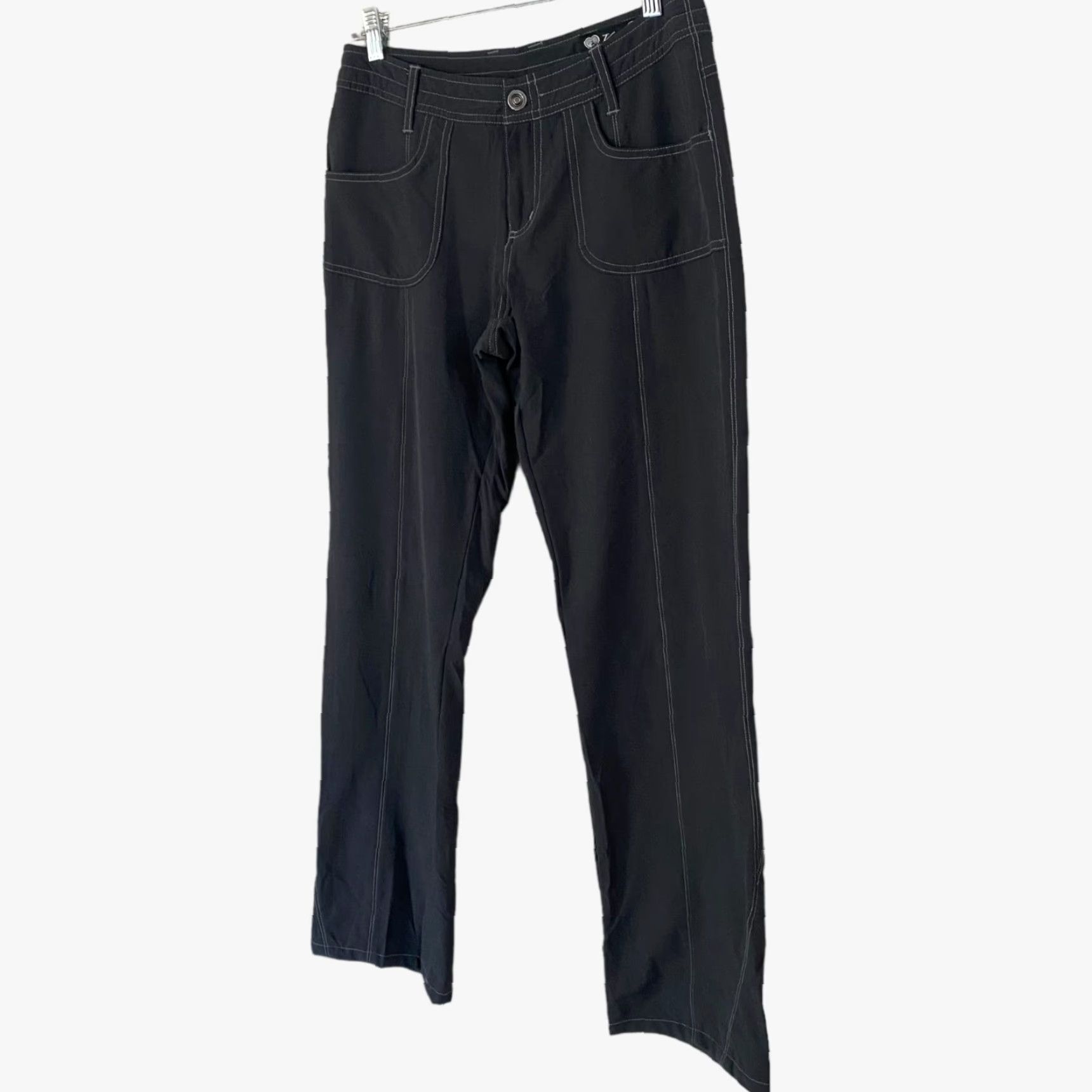 Vintage Kuhl Vala Hiking Pants Women Gray Size 6 Nylon Spandex Rip-Stop Stretch Outdoors Size 28" / US 6 / IT 42 - 2 Thumbnail
