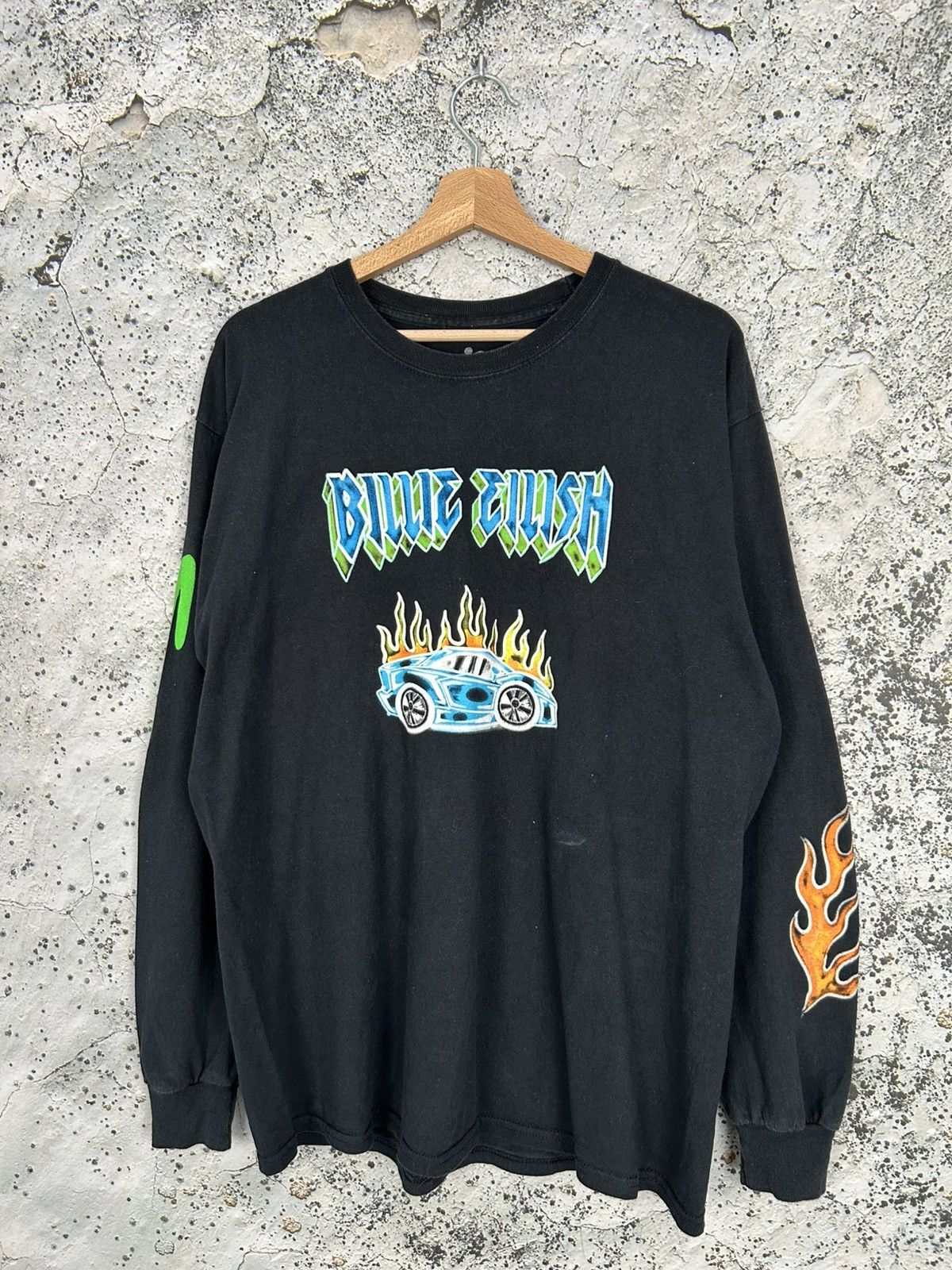 Band Tees Billie Eilish World Tour Rare Longsleeve Streetwear Band Size US L / EU 52-54 / 3 - 1 Thumbnail