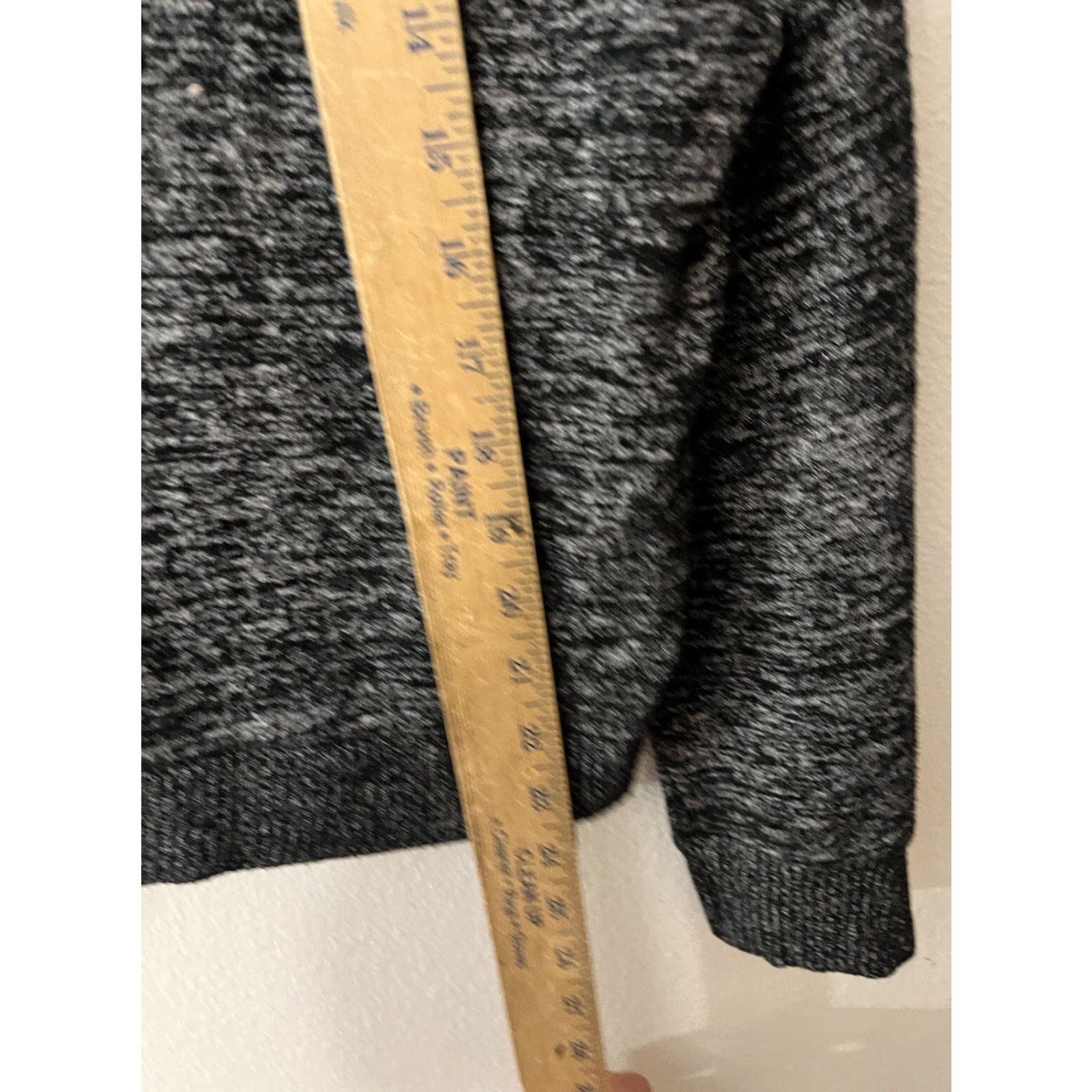 Gap Gap Women Black Pullover Hoodie Medium Solid Cotton Blend Size M / US 6-8 / IT 42-44 - 5 Thumbnail