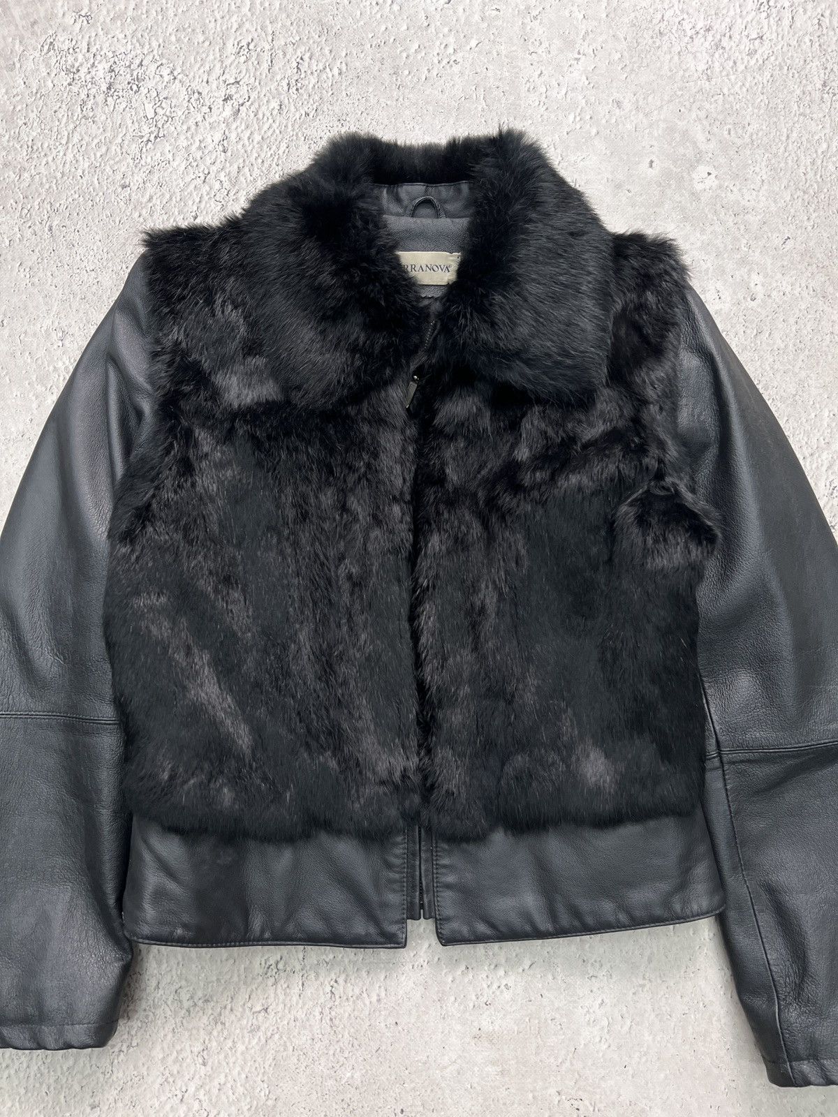 Hysteric Glamour Hysteric glamour style black leather fur jacket Y2K style Size M / US 6-8 / IT 42-44 - 3 Thumbnail