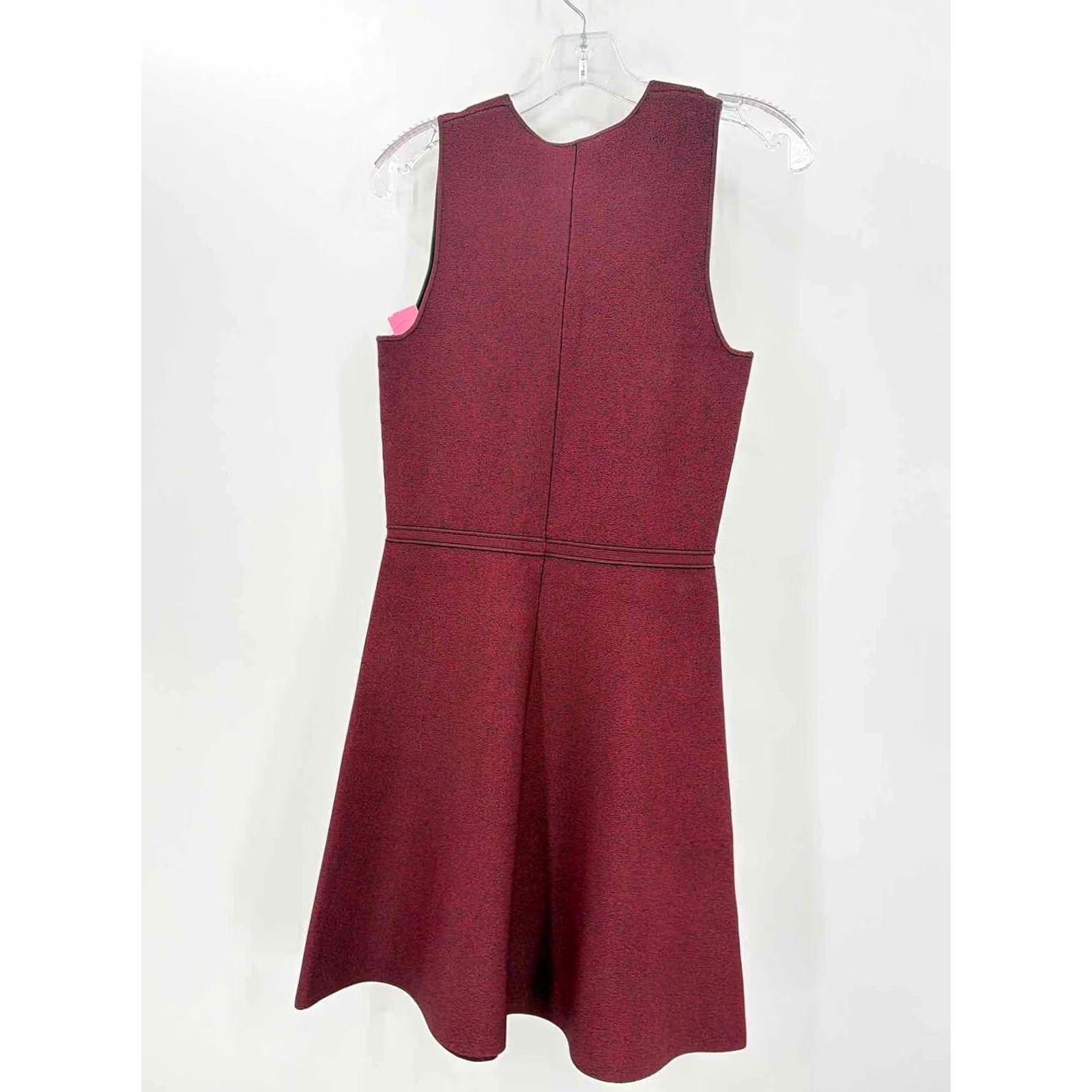 Theory Theory Red Size Small Knee Length Sleeveless Dress Size S / US 4 / IT 40 - 2 Thumbnail