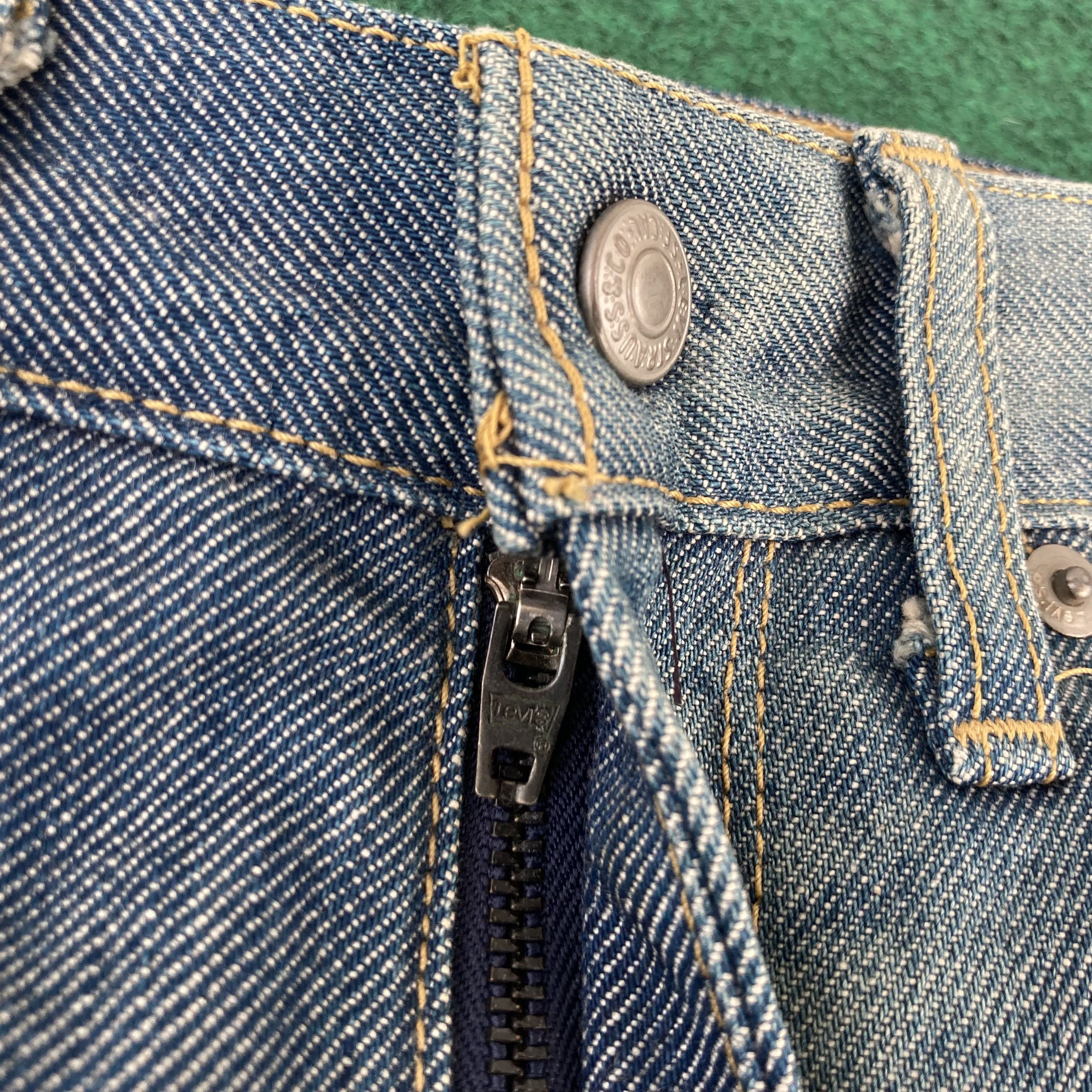 Levi's × Vintage 29x30 Vtg Levis Engineered Regular Faded Kimura Jeans Size US 29 - 5 Thumbnail