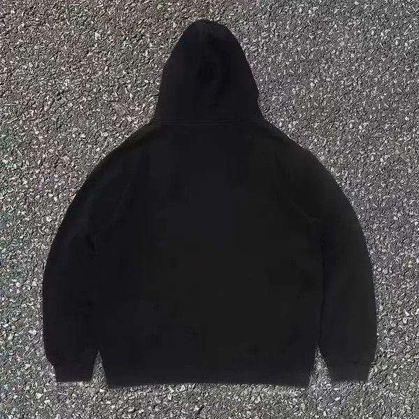 Japanese Brand Juri Black casual retro McDonald's print loose hoodie Size US L / EU 52-54 / 3 - 6 Thumbnail