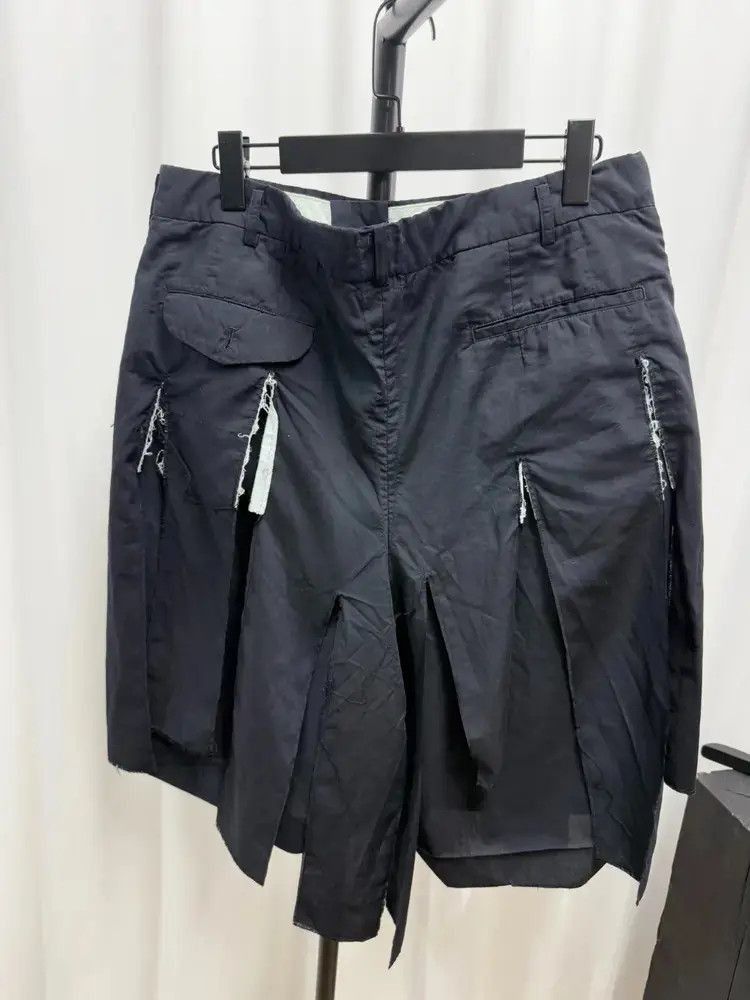 Comme des Garcons Sz L Comme Des Garcons Homme Plus Distressed Shorts-2505 Size US 34 / EU 50 - 1 Thumbnail