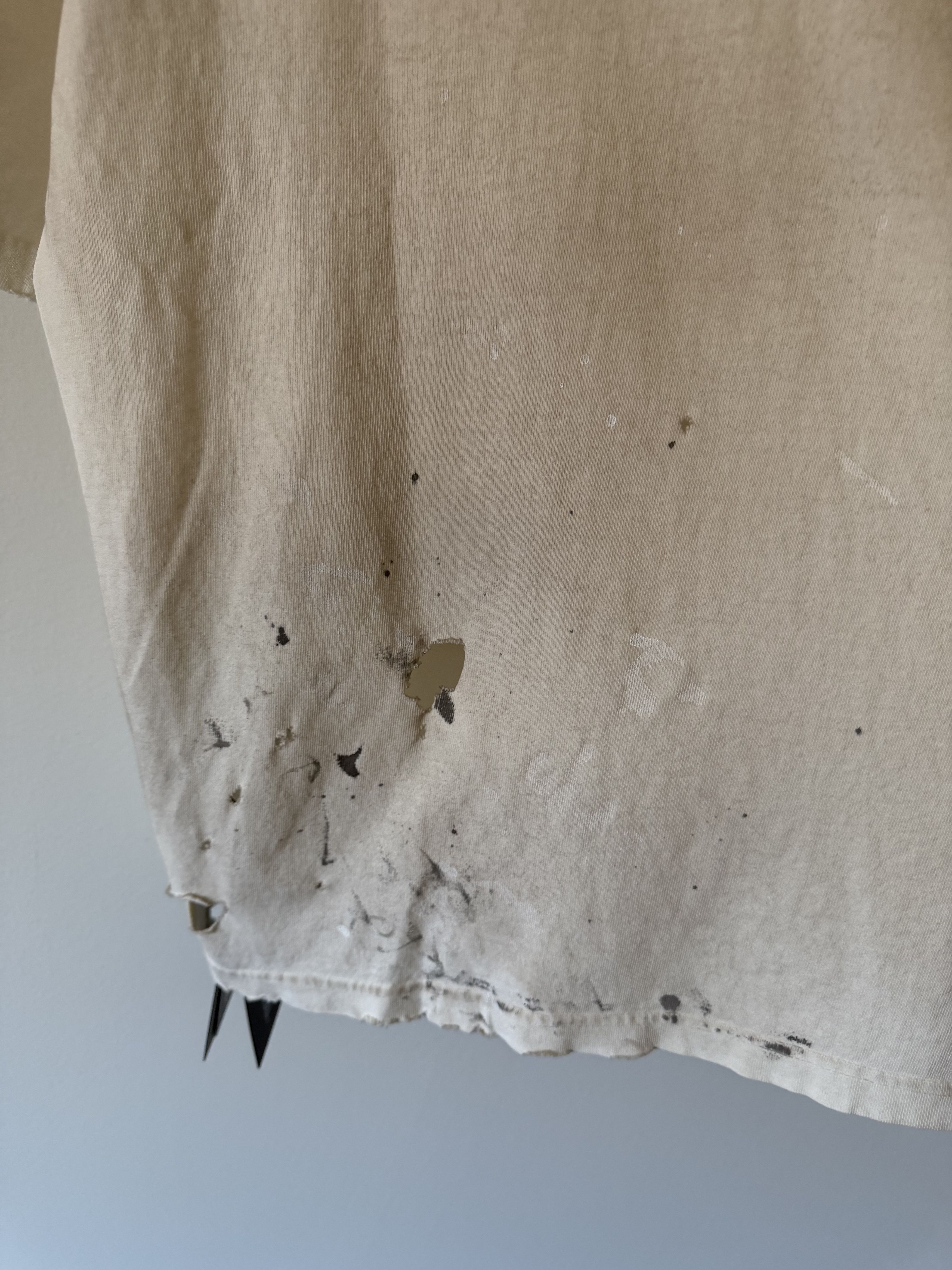 Neighborhood Neighborhood Savage Distressed Tee in White Size US L / EU 52-54 / 3 - 7 Thumbnail