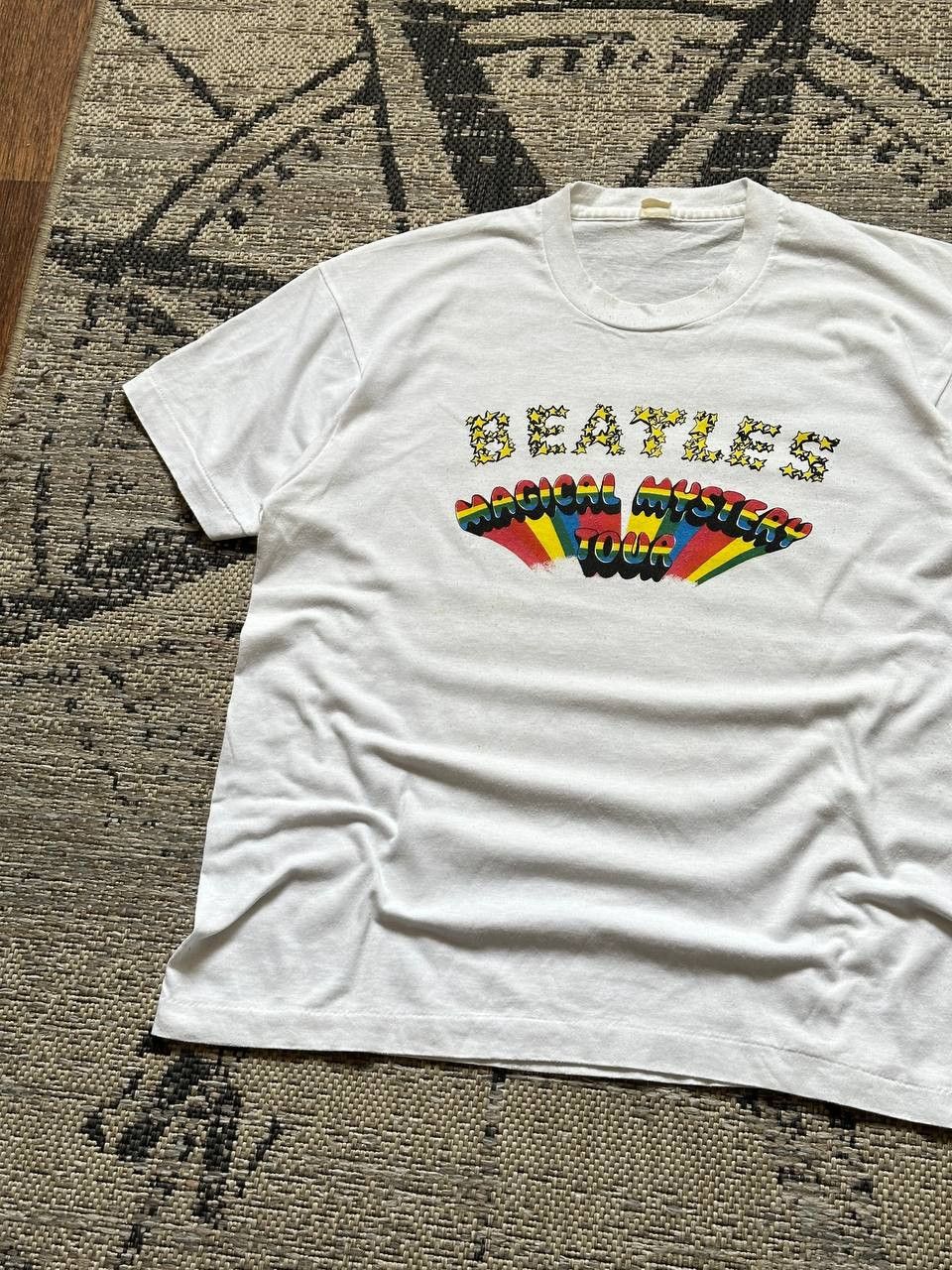 Band Tees 1987 The Beatles Magical Mystery Tour Rare T Shirt Size US L / EU 52-54 / 3 - 2 Thumbnail
