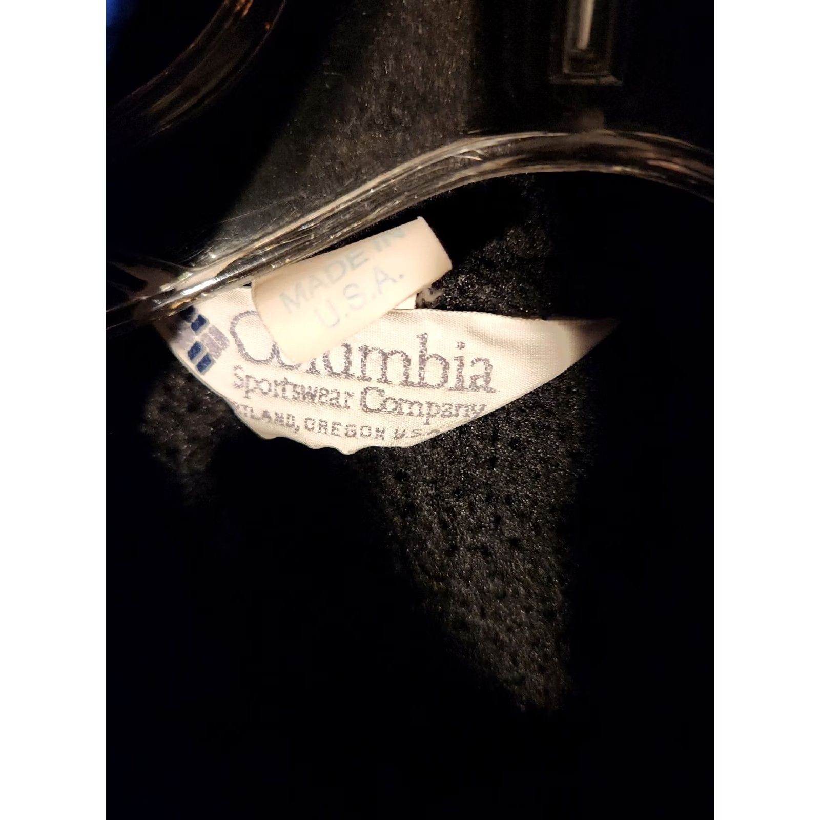 Vintage VINTAGE Columbia Men's Fleece Jacket Black Adult Large Collared Mock Full Zip Size US L / EU 52-54 / 3 - 6 Thumbnail