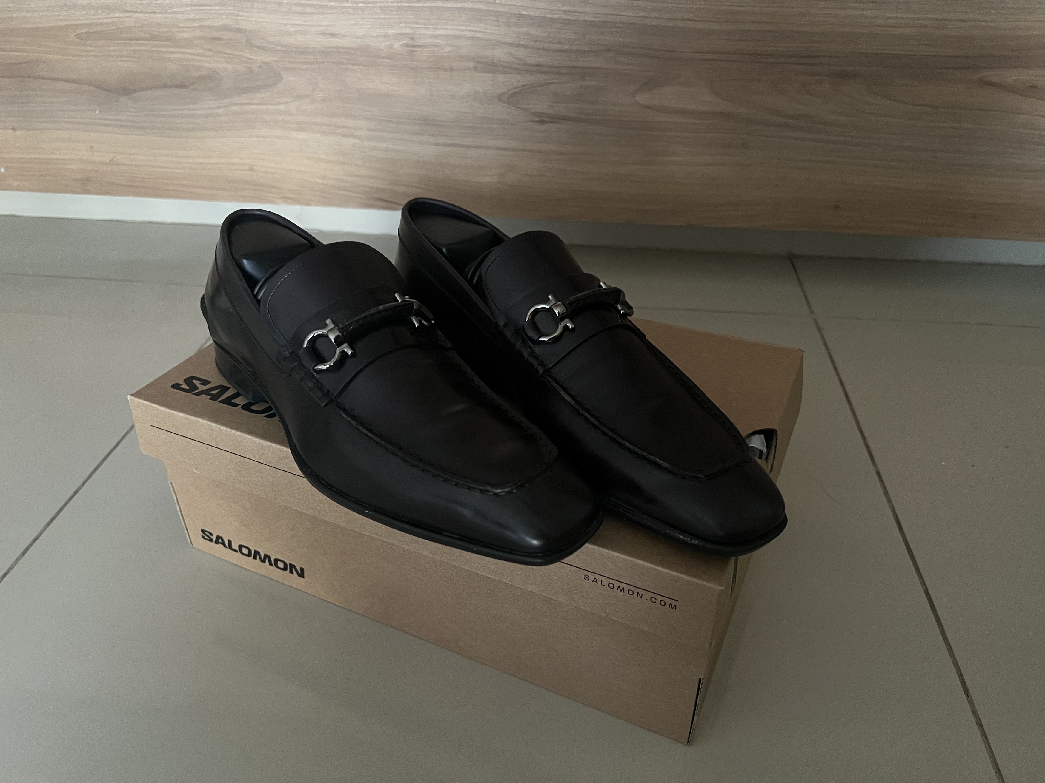 Salvatore Ferragamo Salvatore Ferragamo Horsebit Dress Shoes Size US 9 / EU 42 - 1 Thumbnail