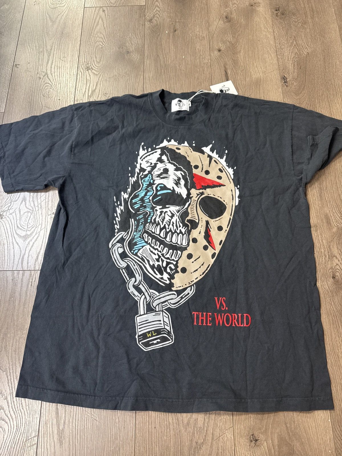 Warren Lotas Warren lotas Jason mask T shirt black Size US XL / EU 56 / 4 - 1 Thumbnail
