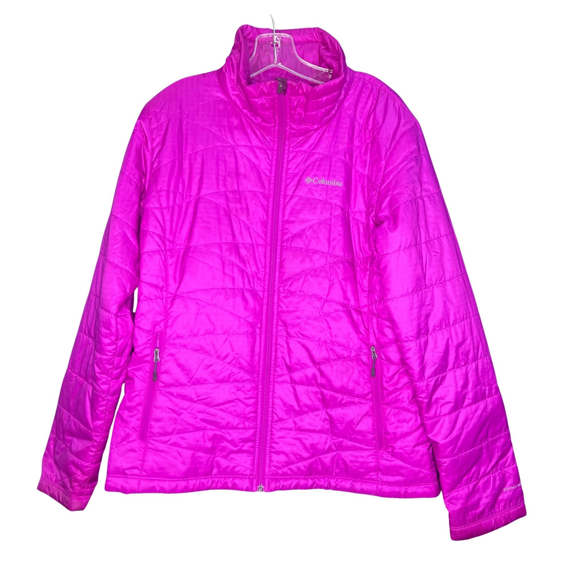 Columbia Columbia Omni-Heat Quilted Jacket Womens XL Bright Pink Ligh Size XL / US 12-14 / IT 48-50 - 2 Thumbnail
