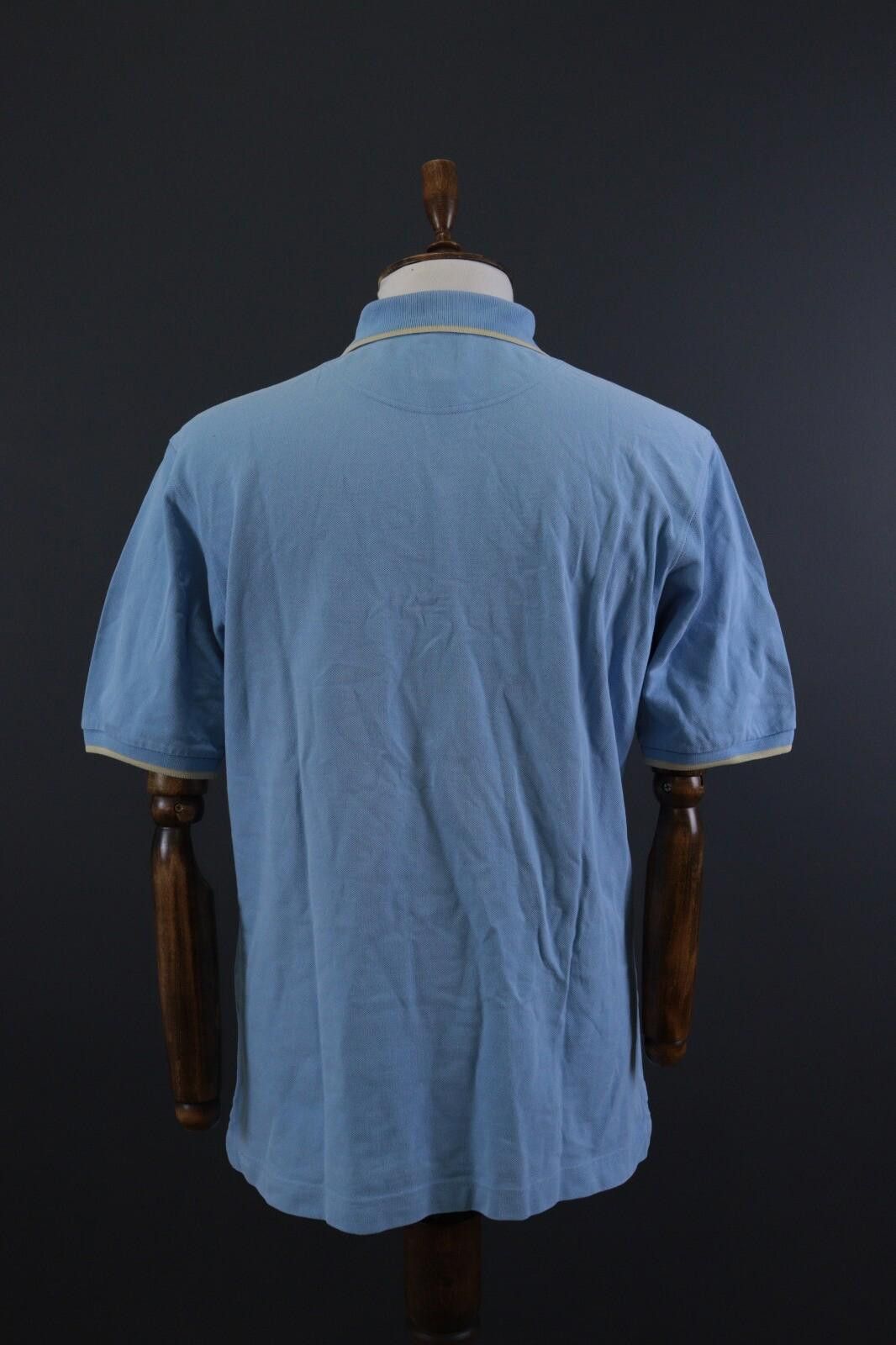 La Martina La Martina Blue Solid Summer Polo Shirt Size 3XL XXXL 2XL Size US XXL / EU 58 / 5 - 7 Thumbnail