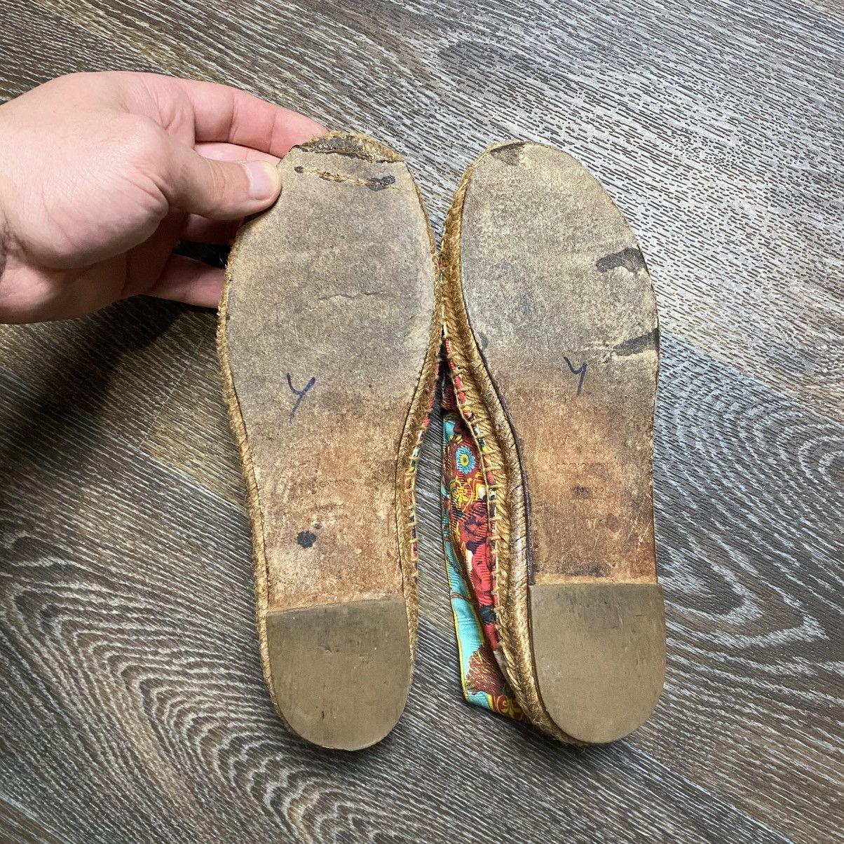 Dolce & Gabbana Dolce & Gabbana Printed Canvas Espadrilles Slip On Size US 7 / IT 37 - 6 Thumbnail
