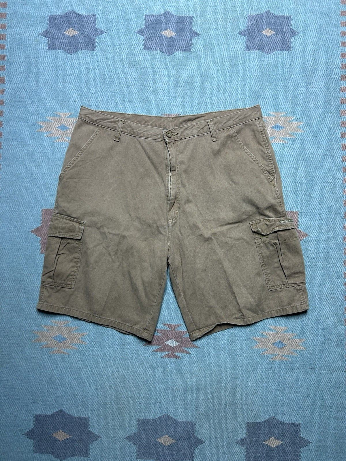 Vintage Wrangler cargo shorts cotton pockets hiking outdoor 40 Size US 40 / EU 56 - 1 Thumbnail