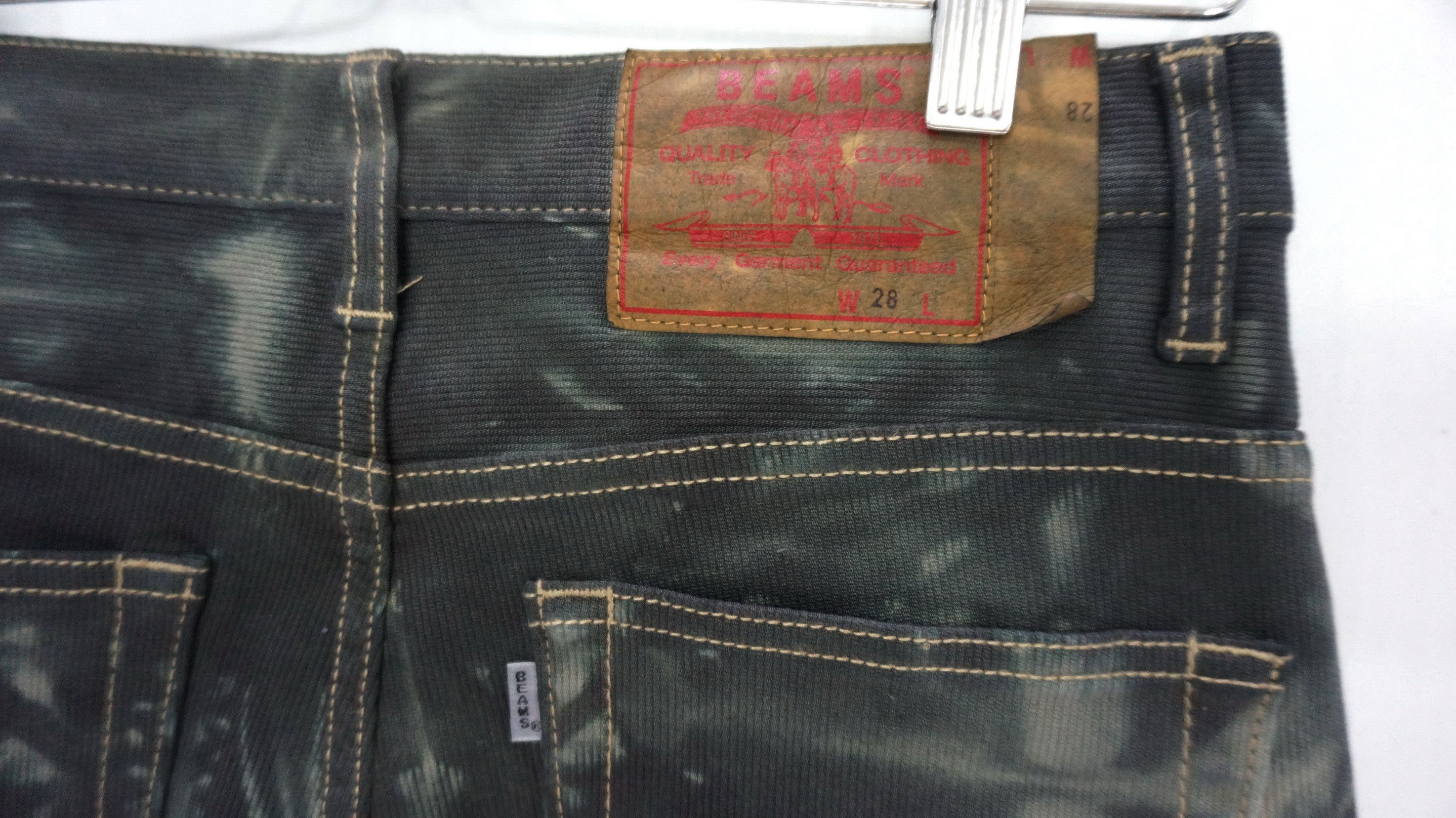 Beams Plus Rare BEAMS Japan Tie Dye Corduroy Pants Size US 28 / EU 44 - 6 Thumbnail