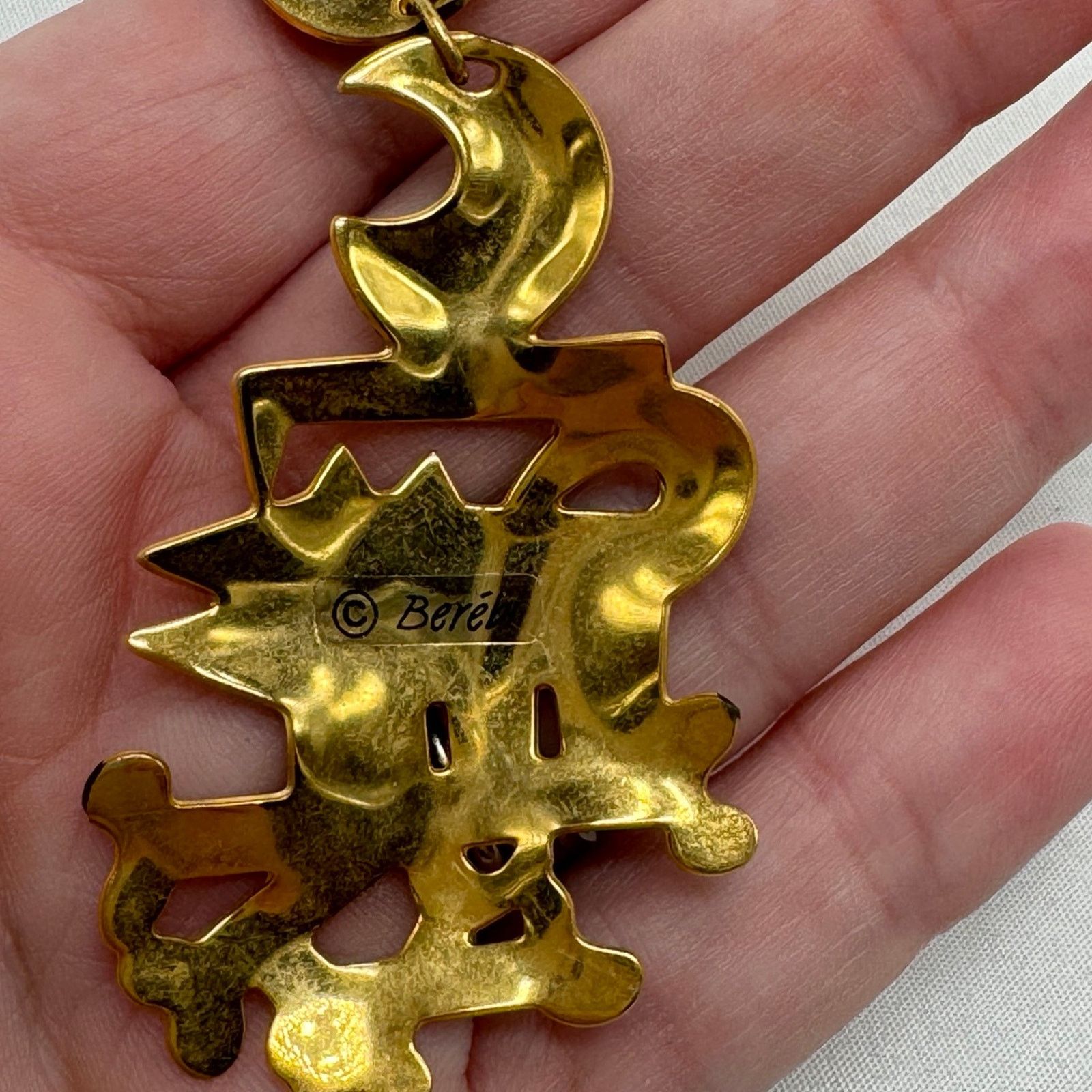 NBDN Nobrandedon VTG Bereli dog dangle earrings Size ONE SIZE - 5 Thumbnail
