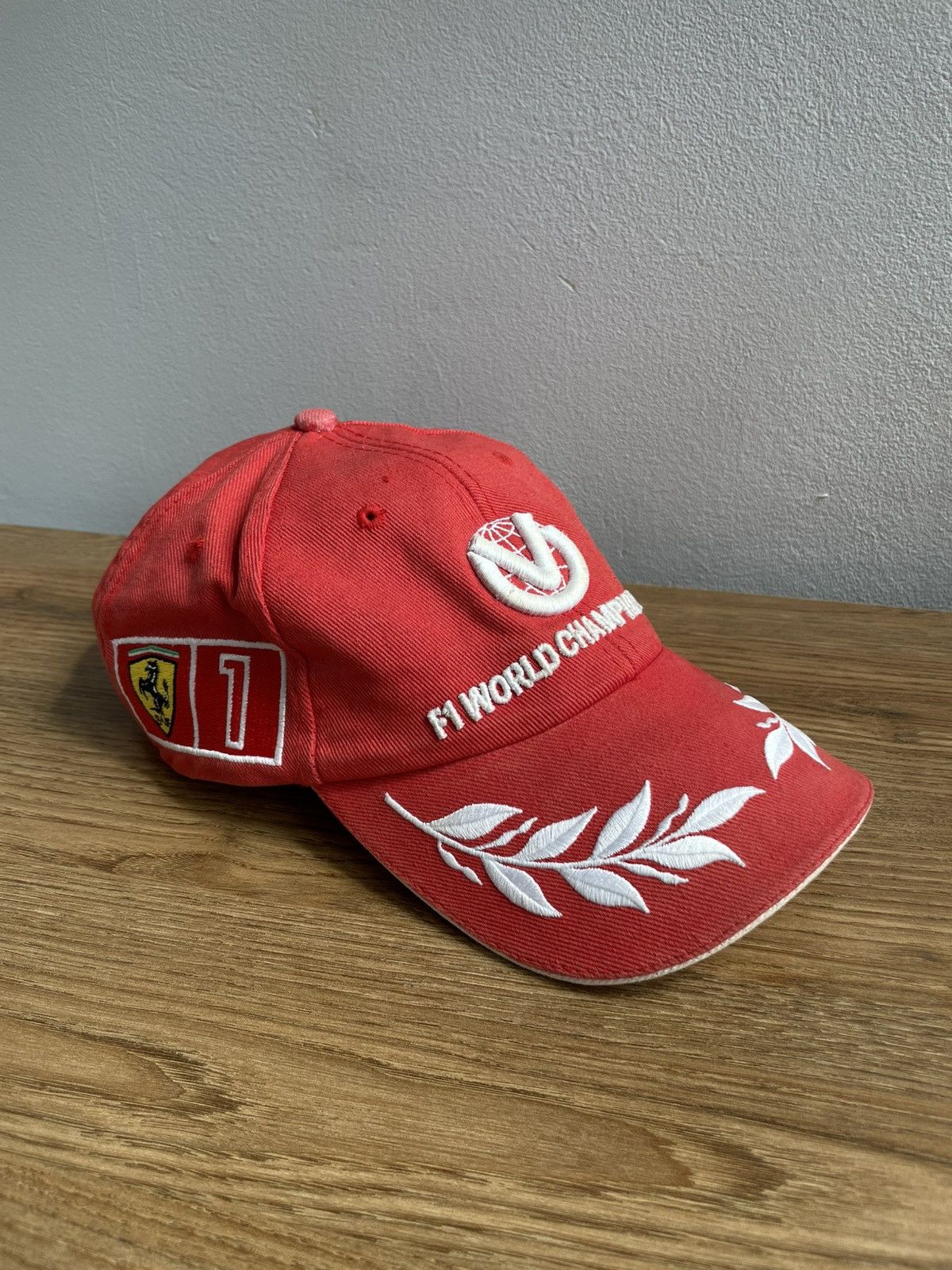 Ferrari × Formula 1 × Vintage RARE Vintage Michael Schumacher 2000 Ferrari Cap Hat F1 Size ONE SIZE - 1 Thumbnail