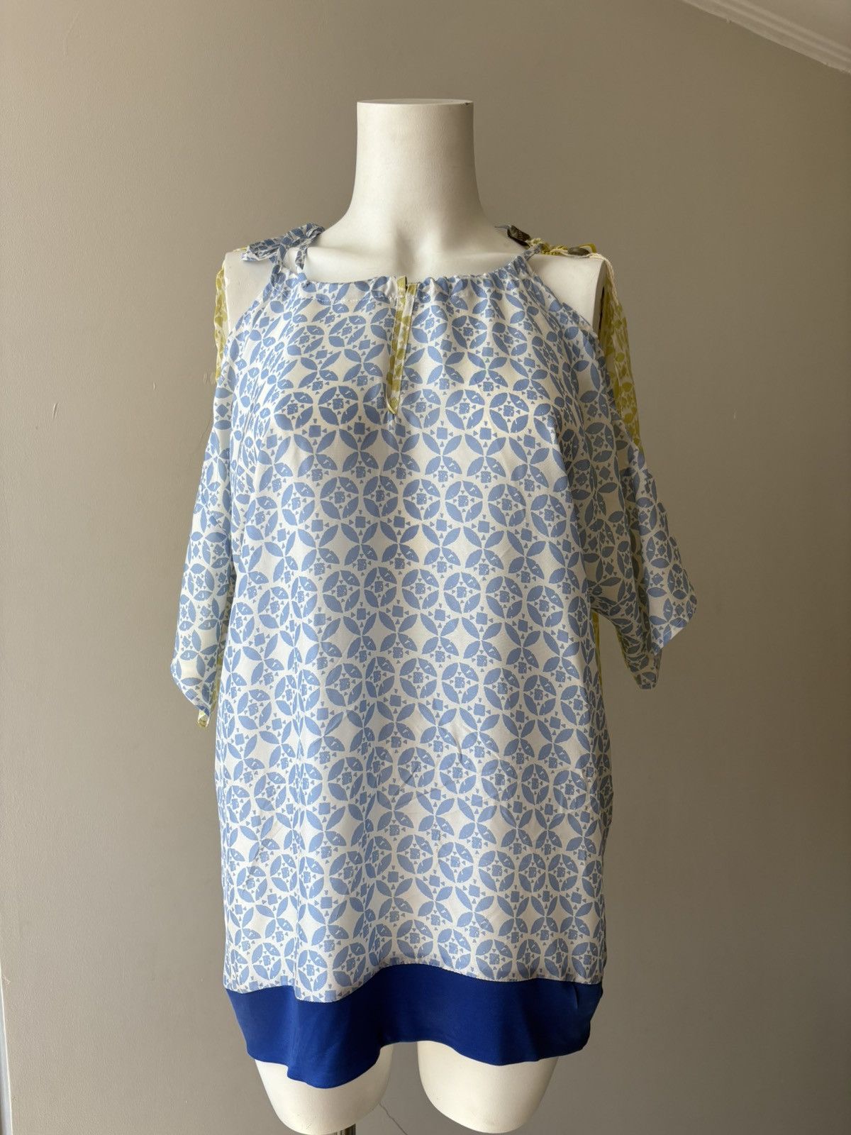 Vintage pianura studio silk blouse Size L / US 10 / IT 46 - 1 Thumbnail