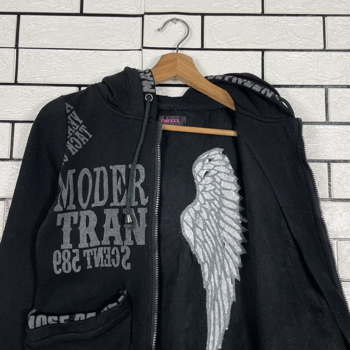 Japanese Brand Japanese Brand Chu XXX Moderately Thankuuil Hoodie Size S / US 4 / IT 40 - 11 Thumbnail