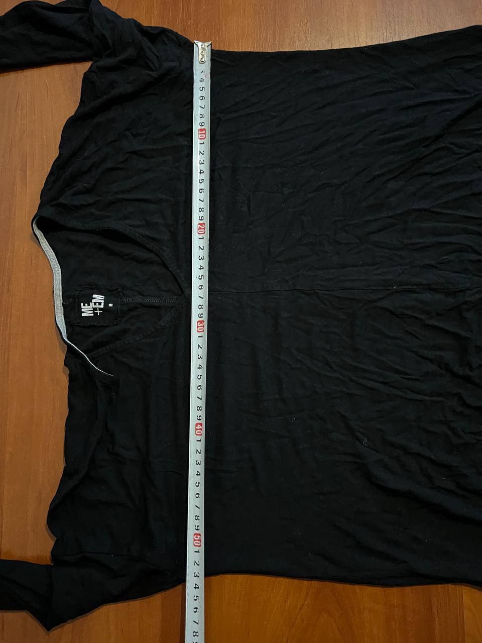 ME+EM ME+EM BLACK COTTON JAPANESE TUNIC LONG SLEEVE SUZE M Size M / US 6-8 / IT 42-44 - 13 Thumbnail