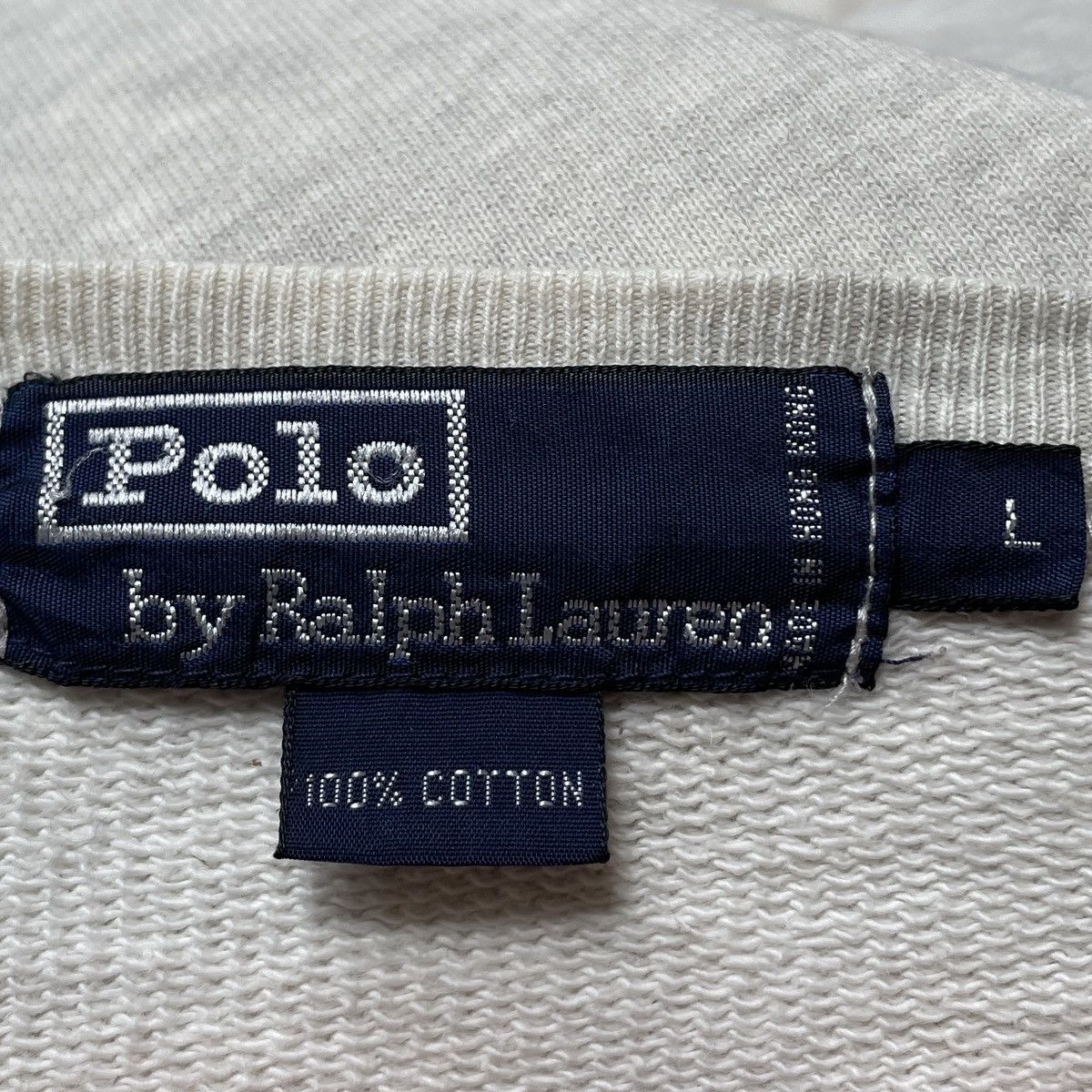 Polo Ralph Lauren Vintage Brand Polo Bear Ralph Lauren Sweatshirt 1990s Size US L / EU 52-54 / 3 - 10 Thumbnail