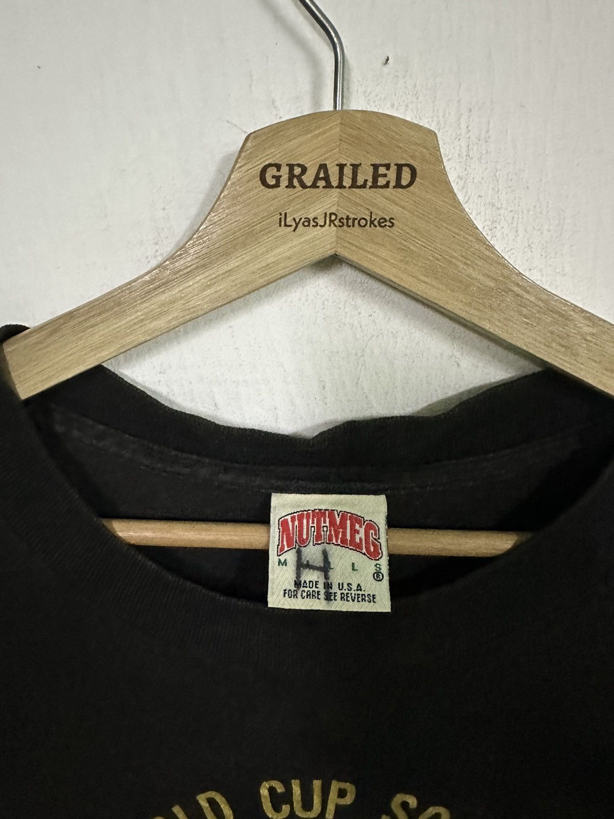 Vintage Vtg 90’s World Cup Soccer Germany x Nutmeg Mills Shirt Tee Size US S / EU 44-46 / 1 - 11 Thumbnail
