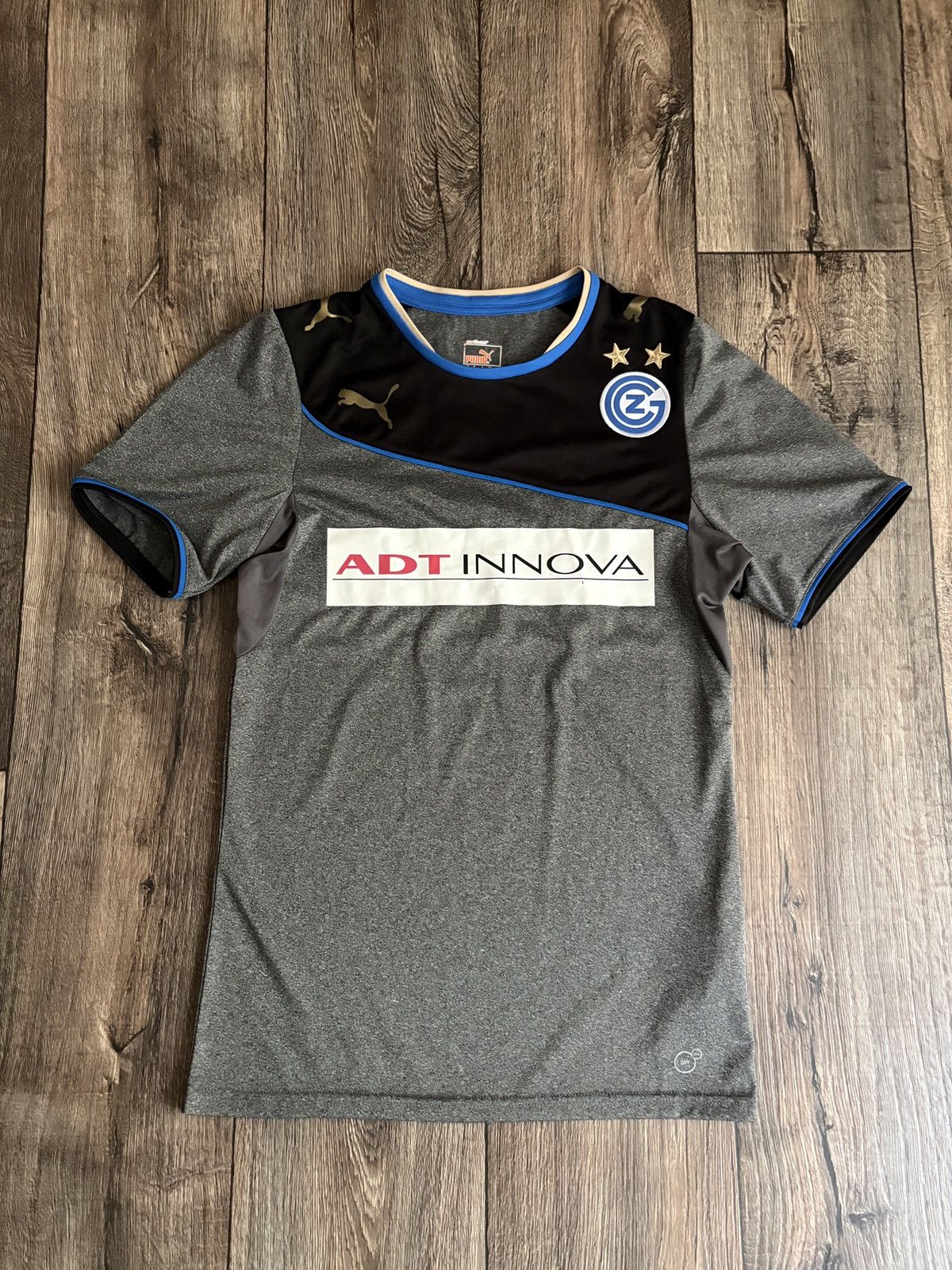 Puma Grasshopper Zurich Third 2013/2014 Soccer Shirt Puma Jersey Size US M / EU 48-50 / 2 - 1 Thumbnail