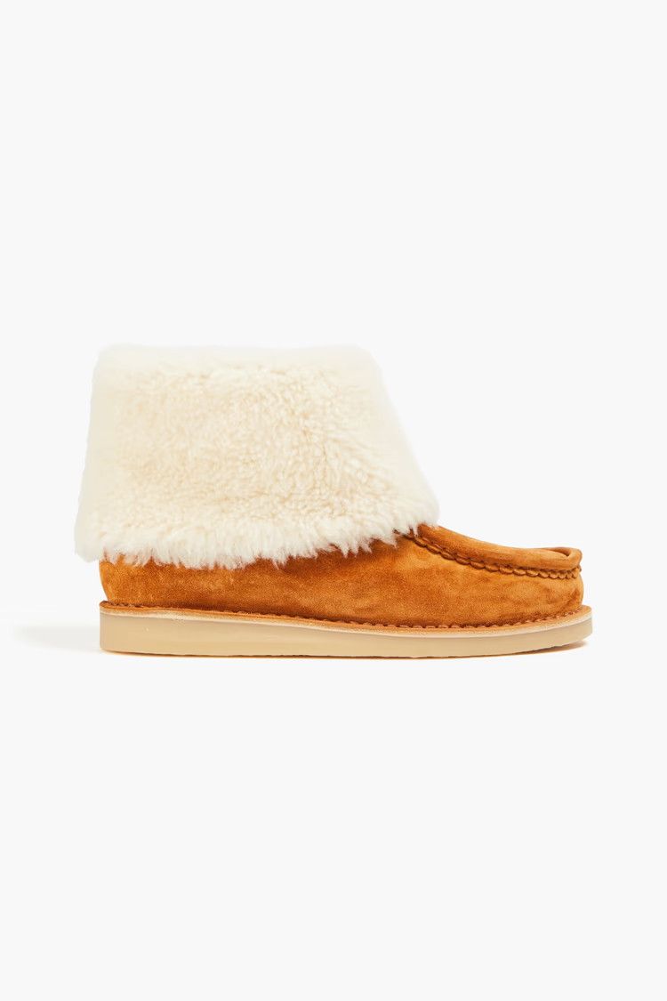 Chloe o1y0825 Ankle Boots in Camel Size US 7 / IT 37 - 1 Thumbnail